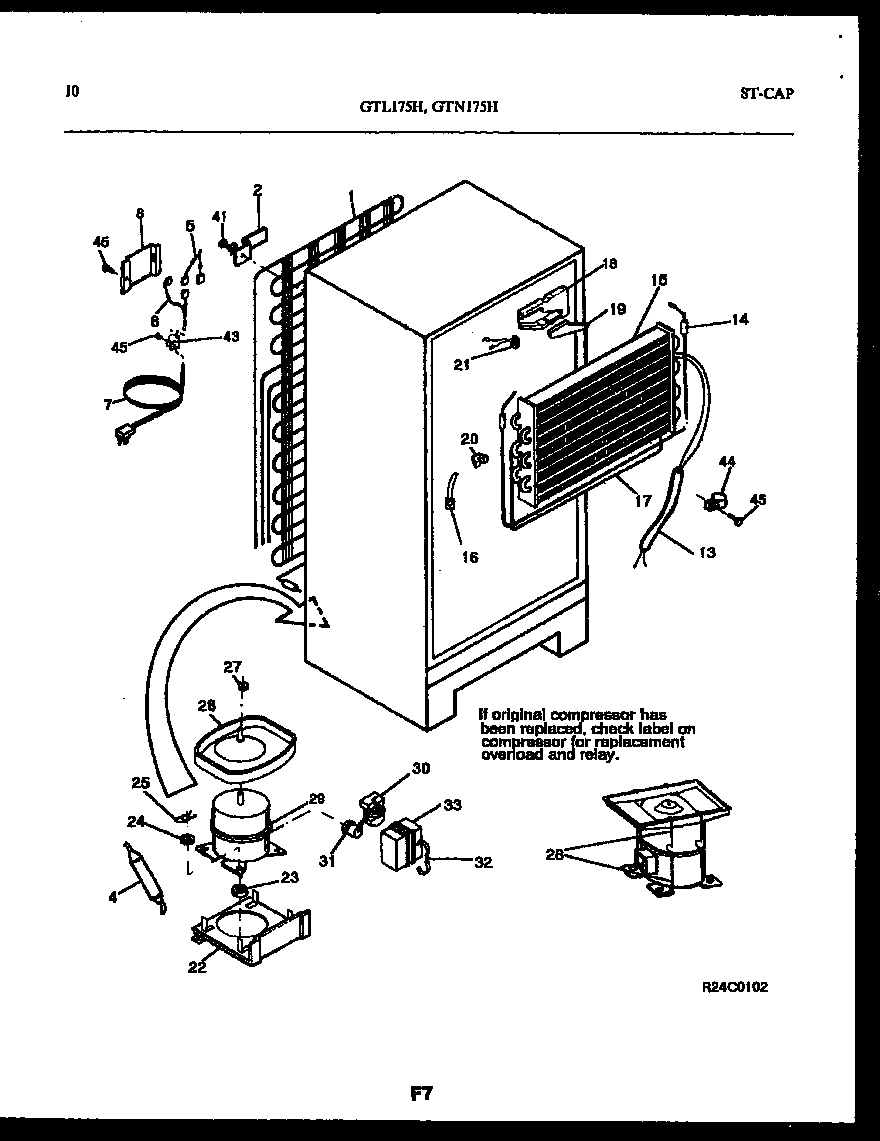 06 - SYSTEM AND AUTOMATIC DEFROST PARTS