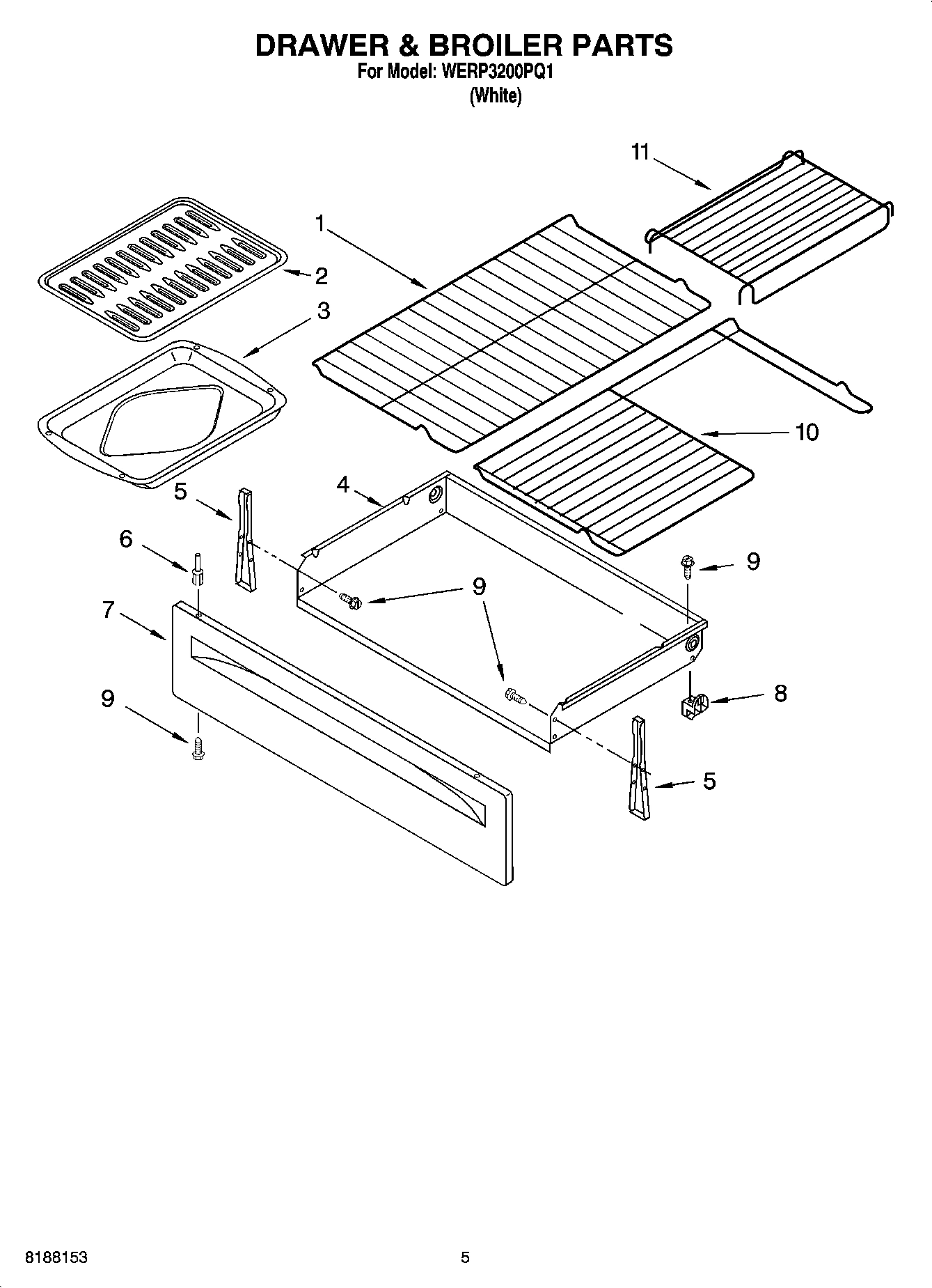 04 - DRAWER & BROILER PARTS