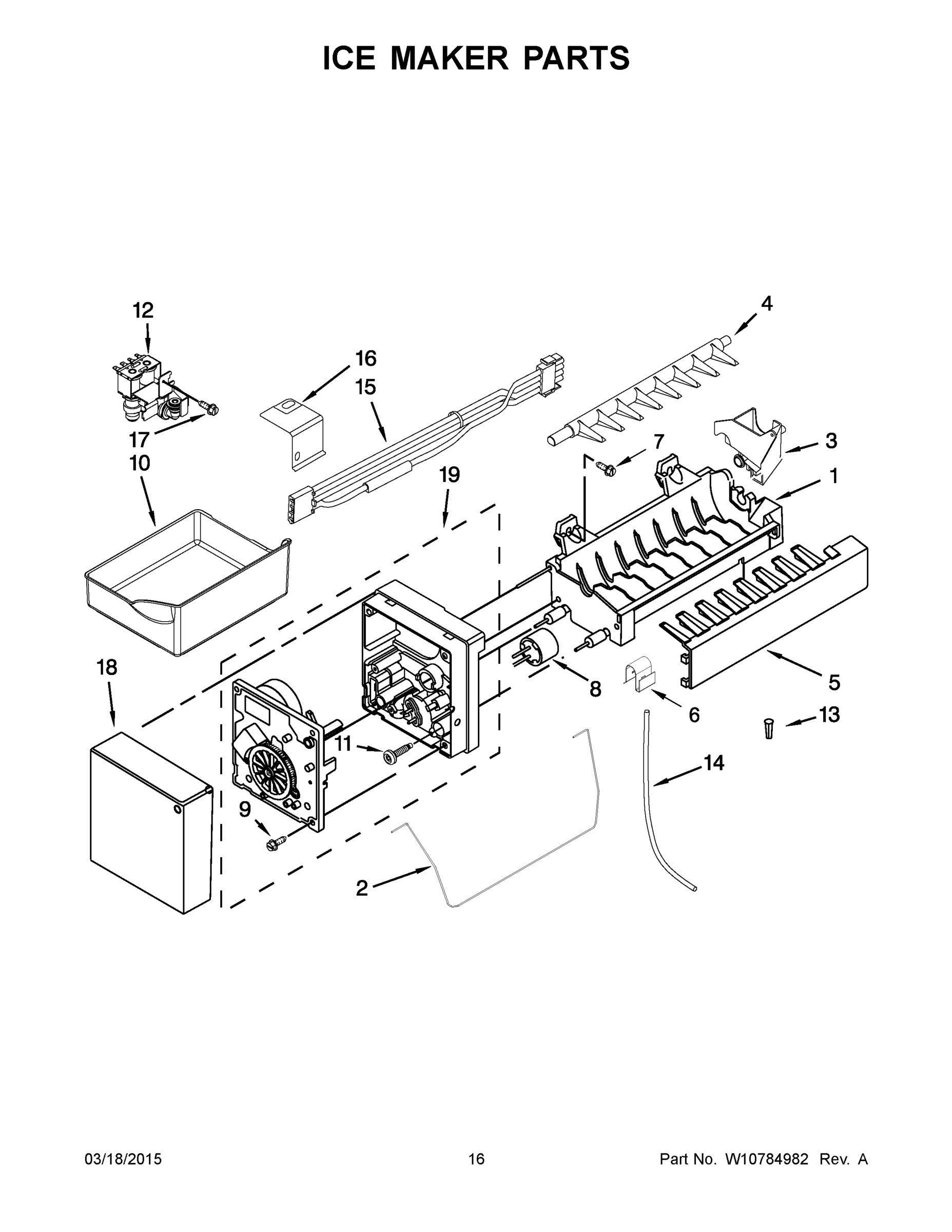09 - ICE MAKER PARTS