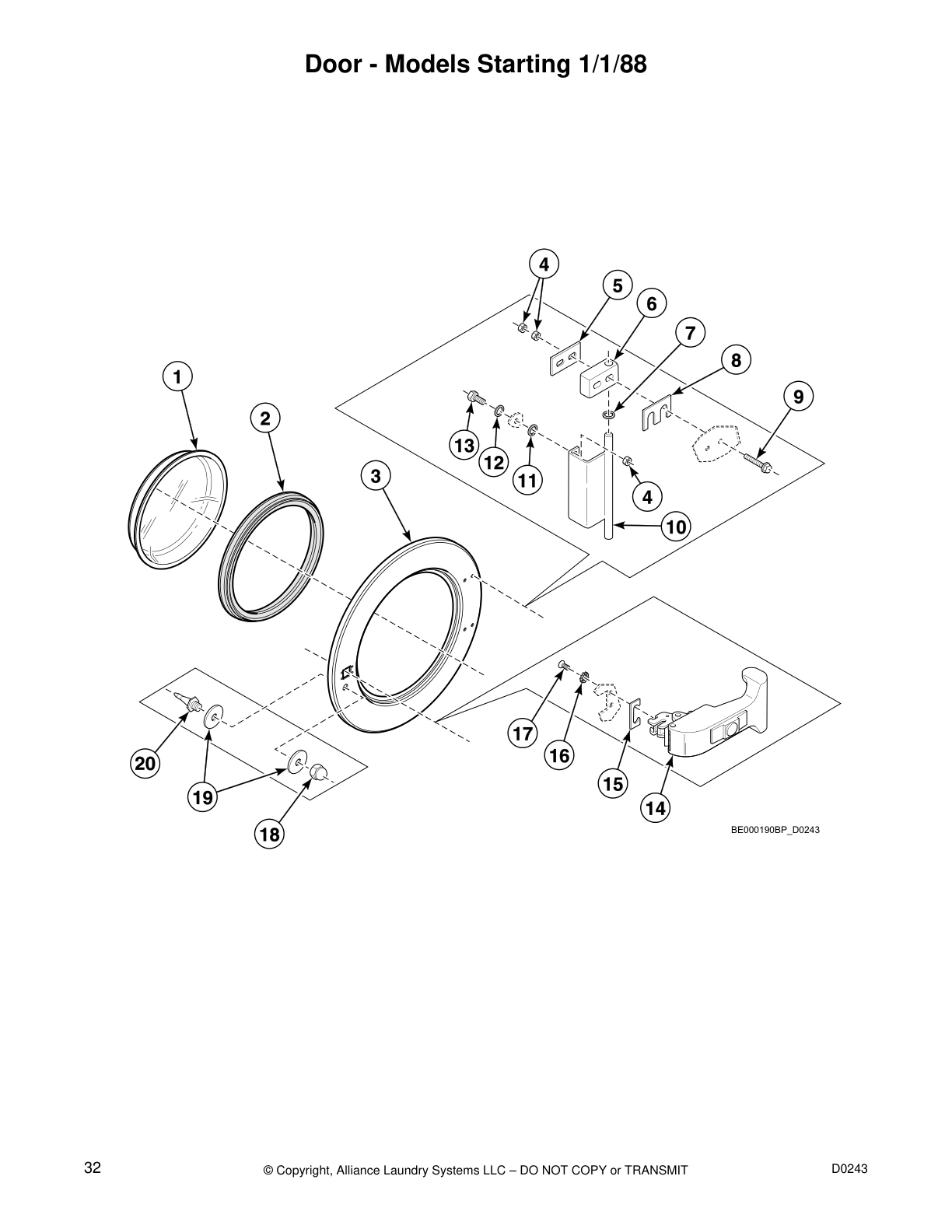 Door - Models Starting 1/1/88