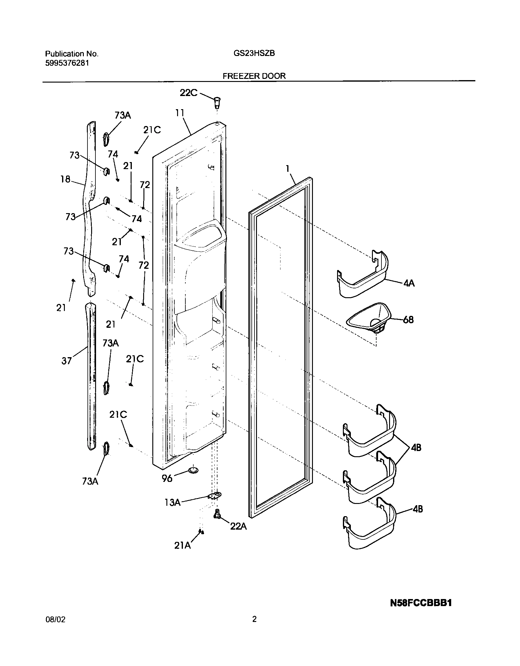 03 - FREEZER DOOR