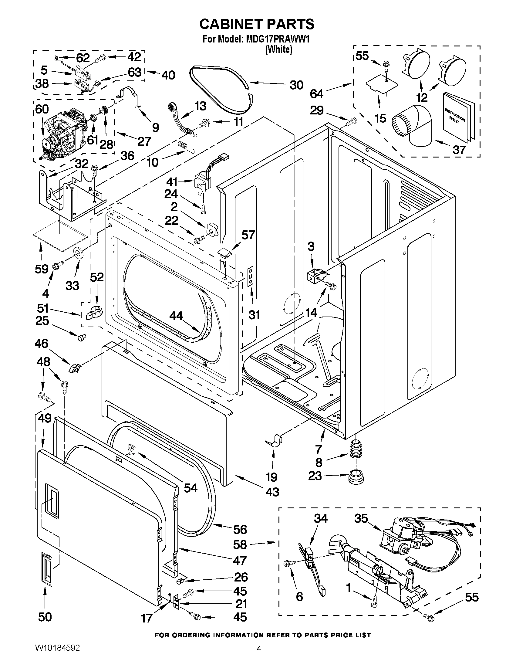 02 - CABINET PARTS