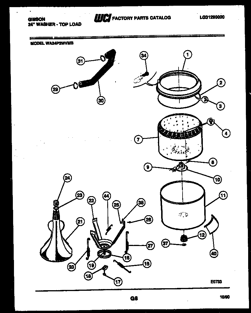 05 - TUB AND WATER INLET