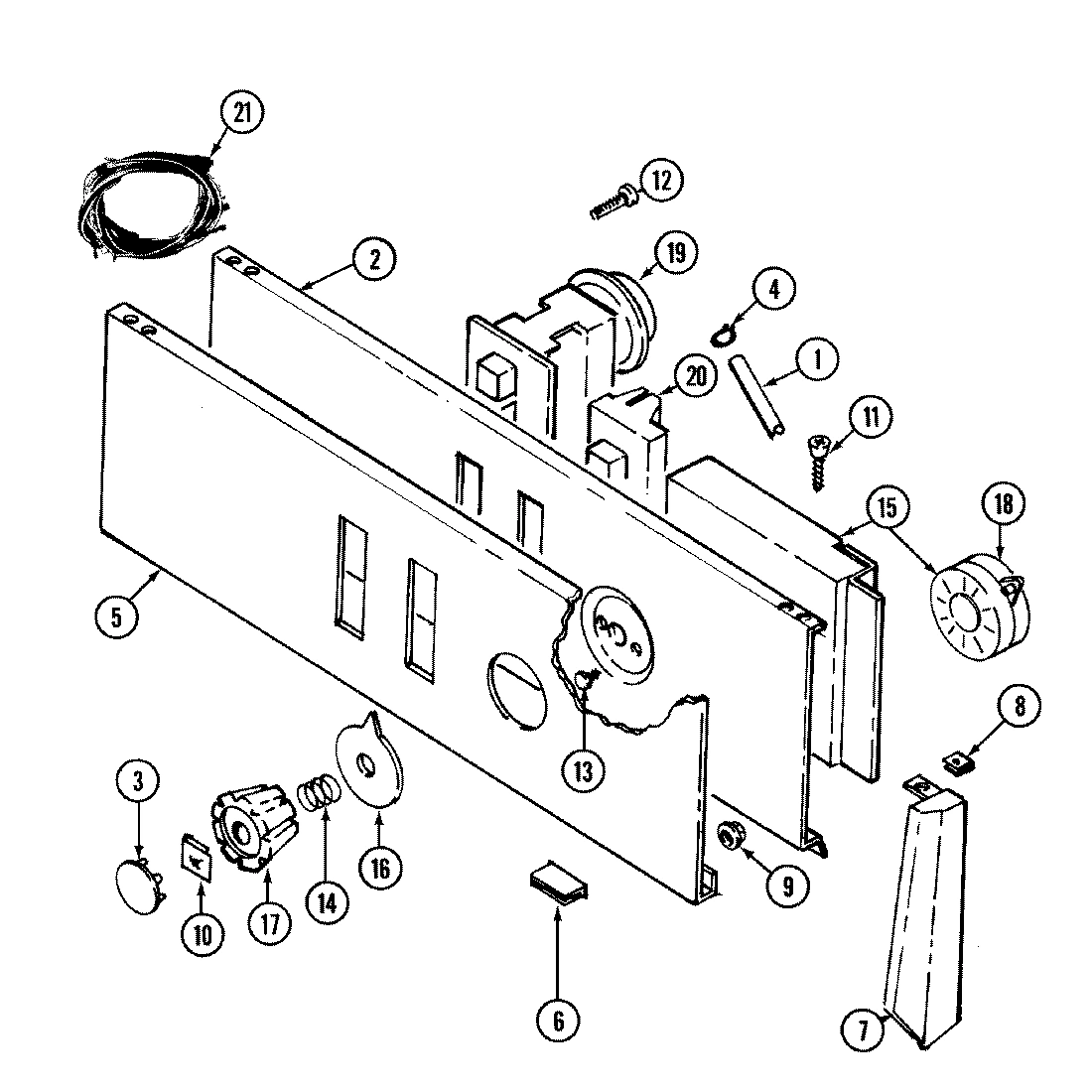 04 - CONTROL PANEL (WHT/WHT & ALM/ALM)