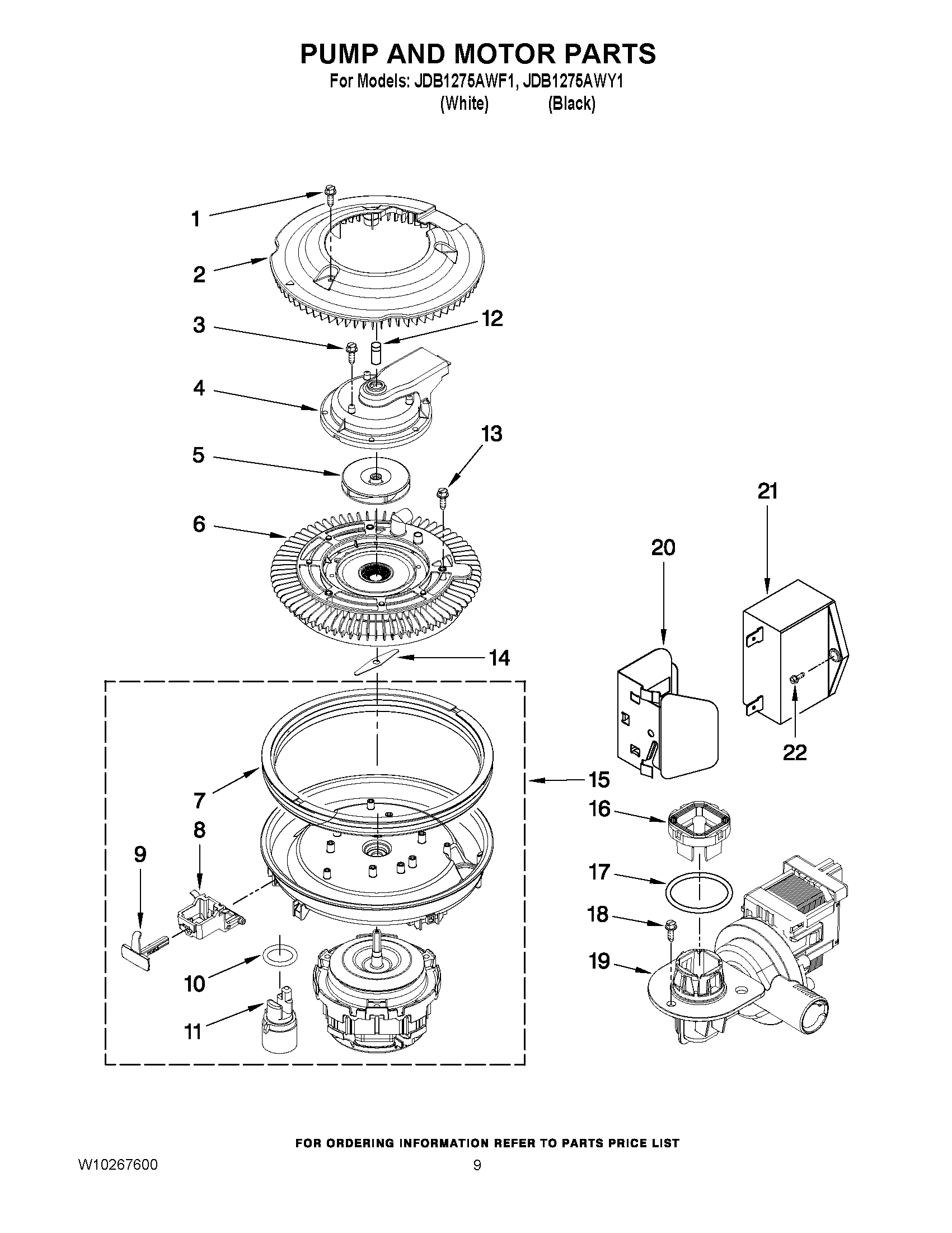 08 - PUMP AND MOTOR PARTS