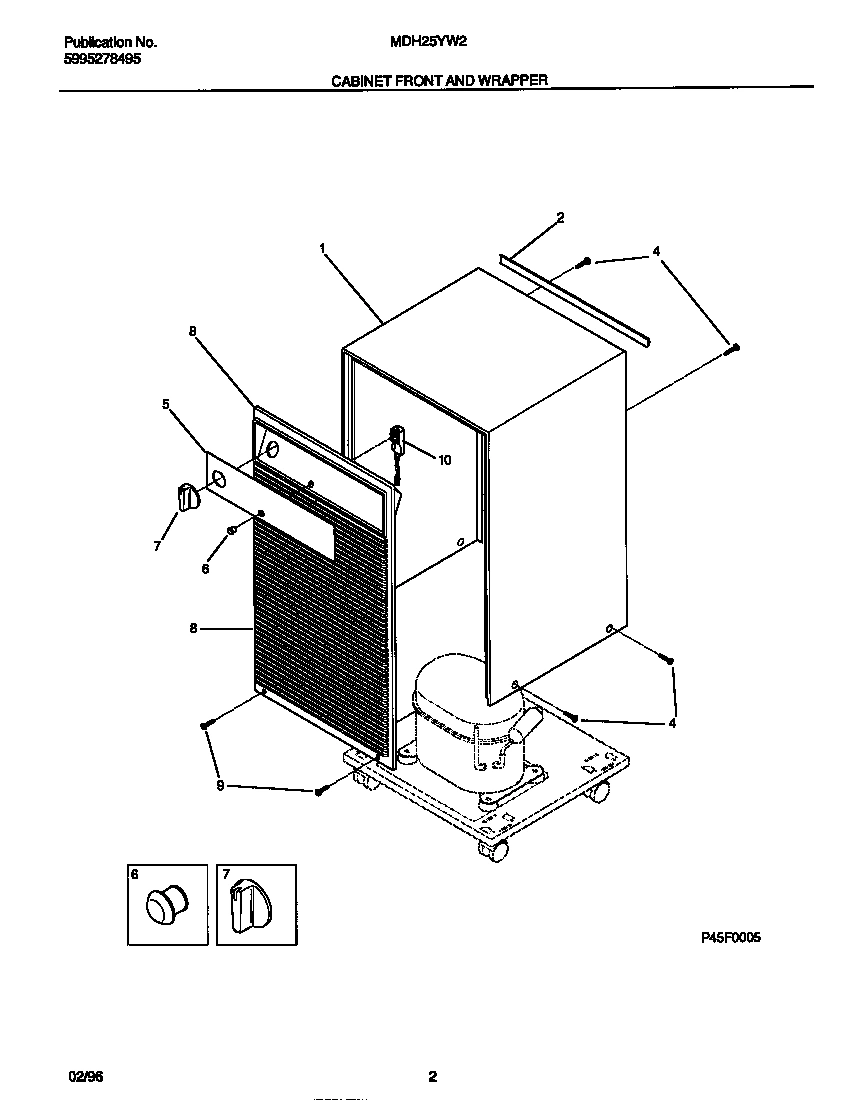 02 - CABINET FRONT AND WRAPPER