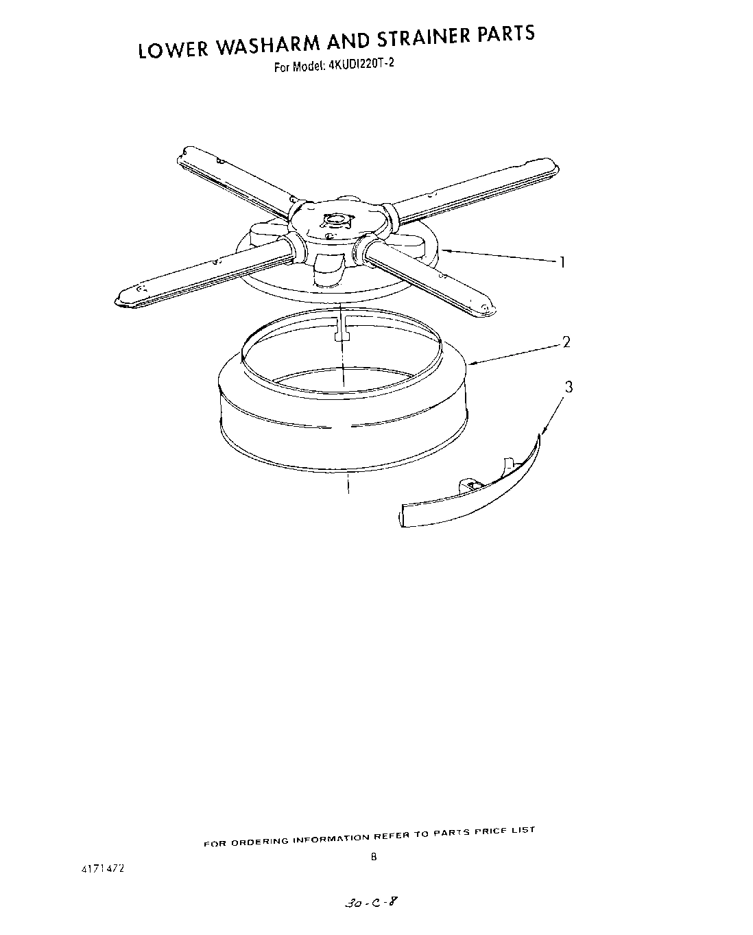 06 - LOWER WASHARM AND STRAINER