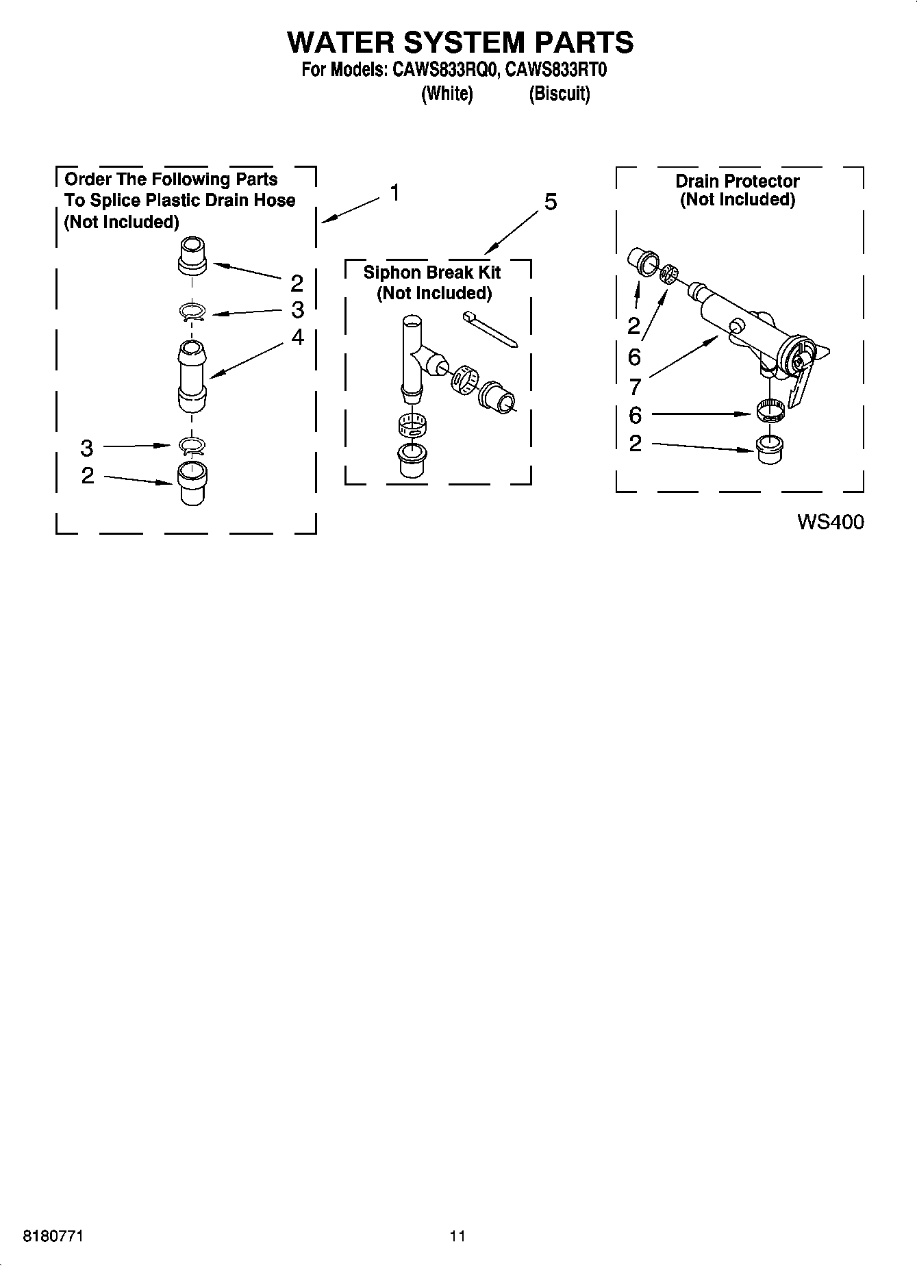 07 - WATER SYSTEM PARTS