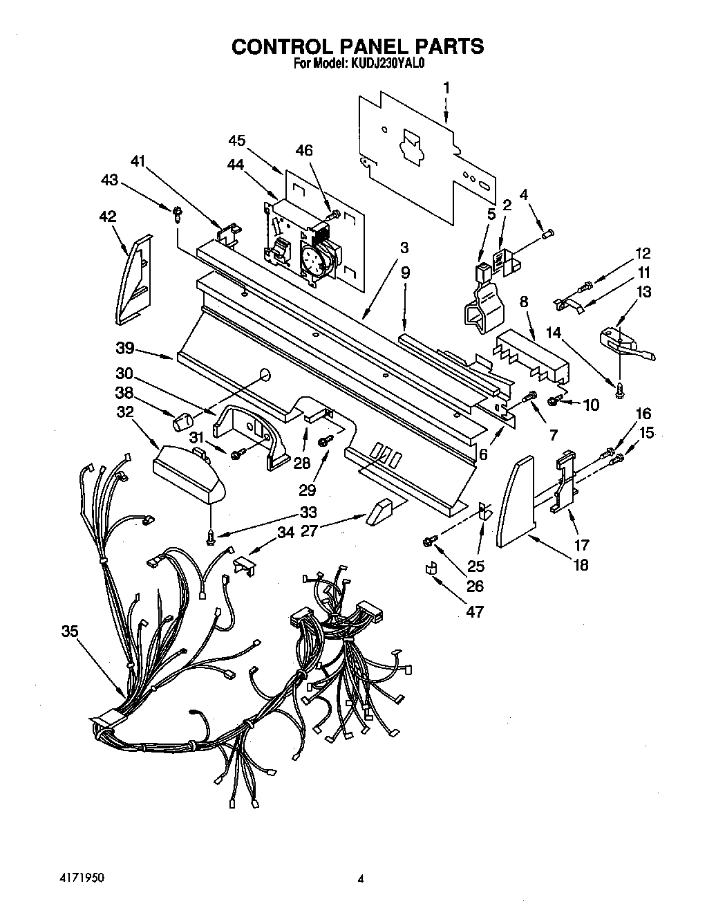 03 - CONTROL PANEL, LIT/OPTIONAL