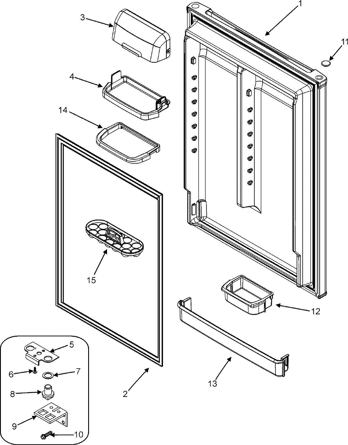 05 - FRESH FOOD DOOR