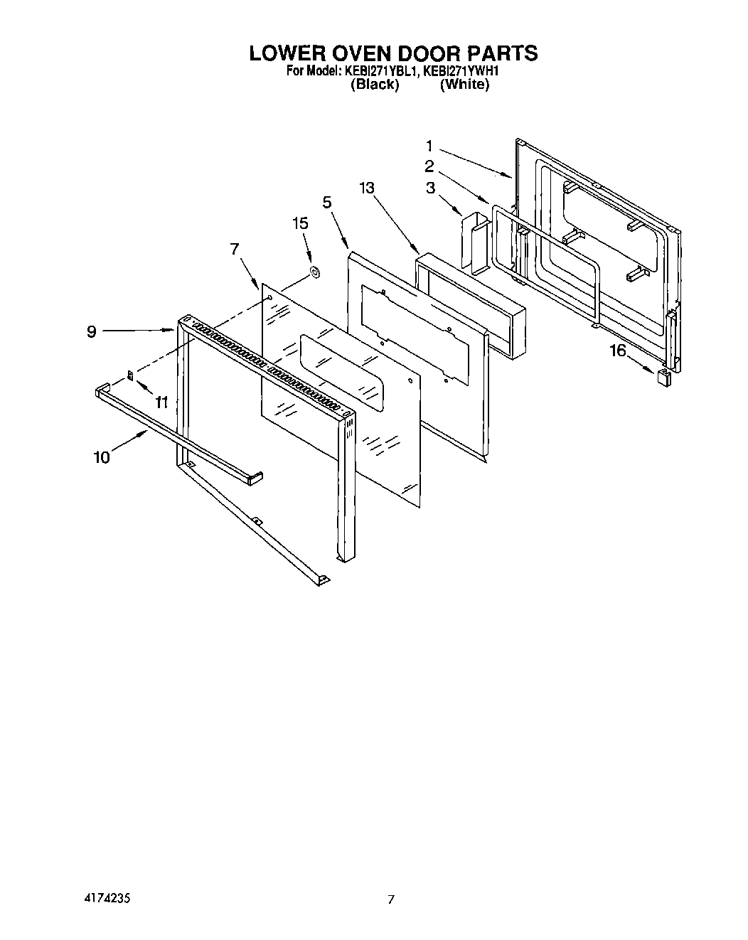 05 - LOWER OVEN DOOR