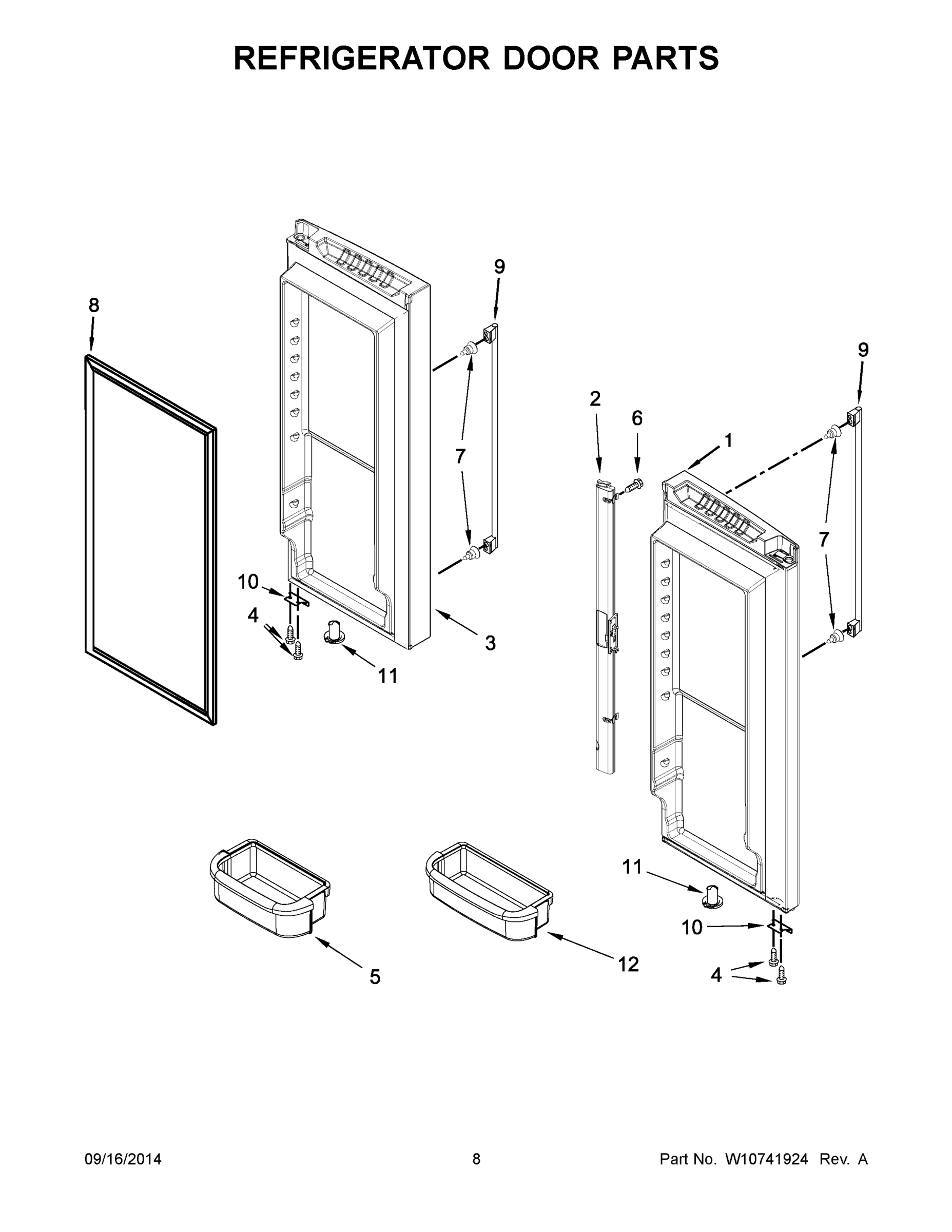 05 - REFRIGERATOR DOOR PARTS
