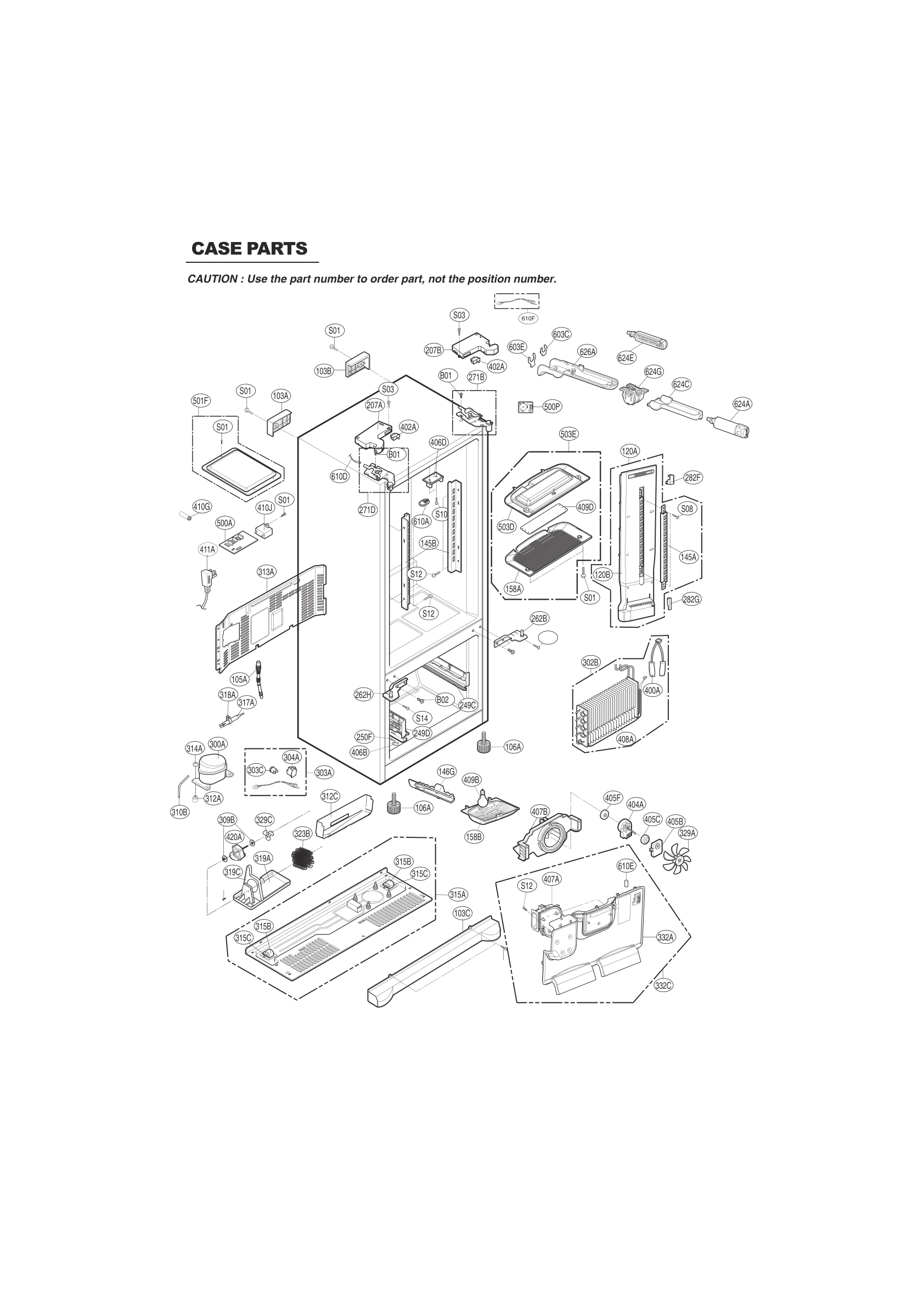 CASE PARTS