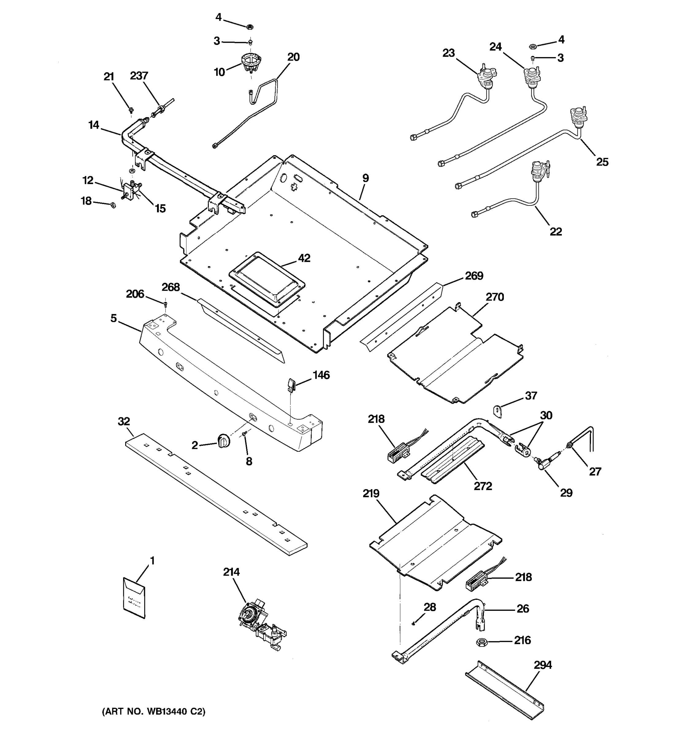 GAS & BURNER PARTS