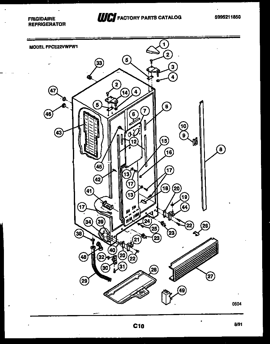 04 - CABINET PARTS