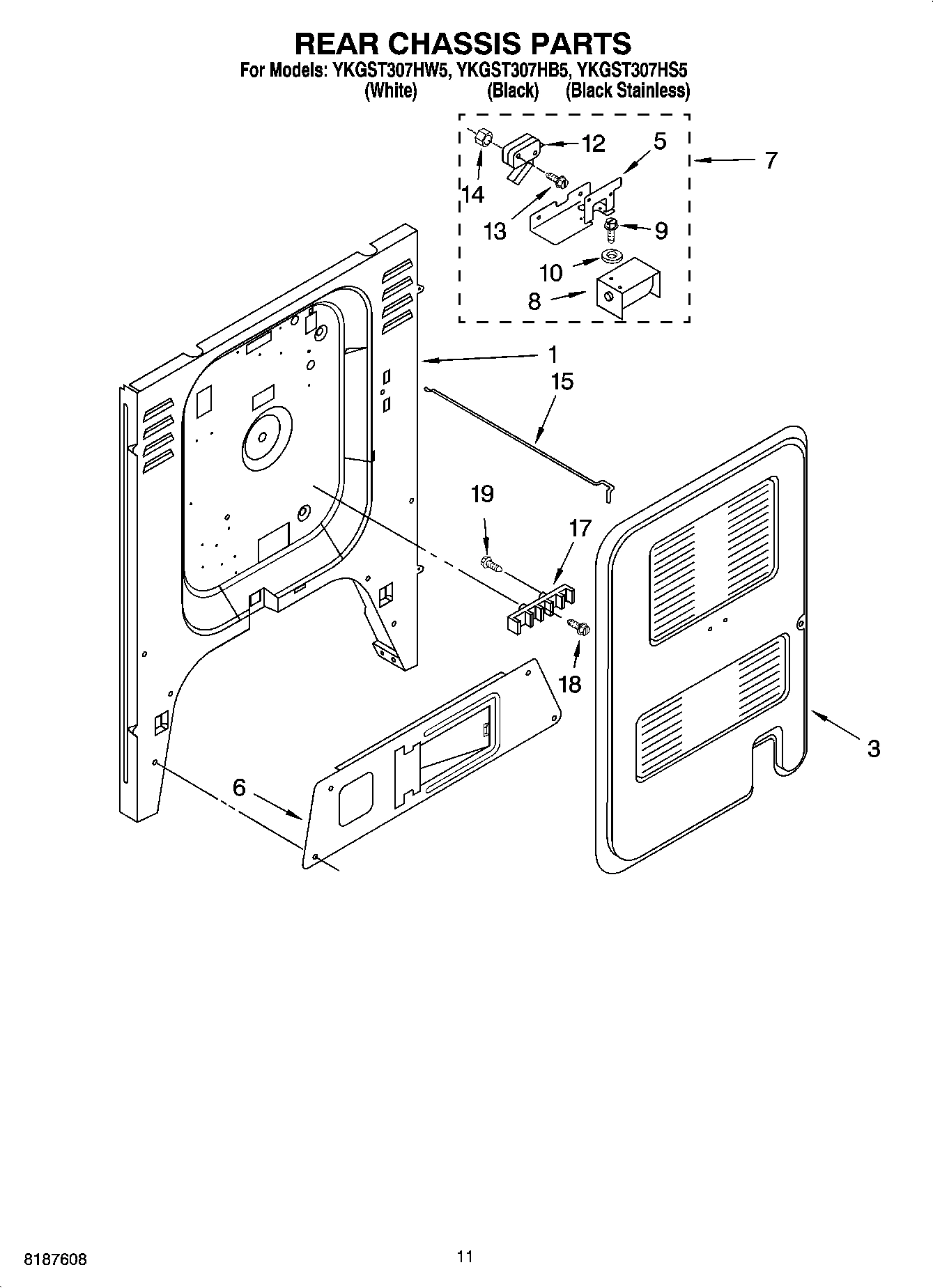 08 - REAR CHASSIS PARTS, MISCELLANEOUS PARTS