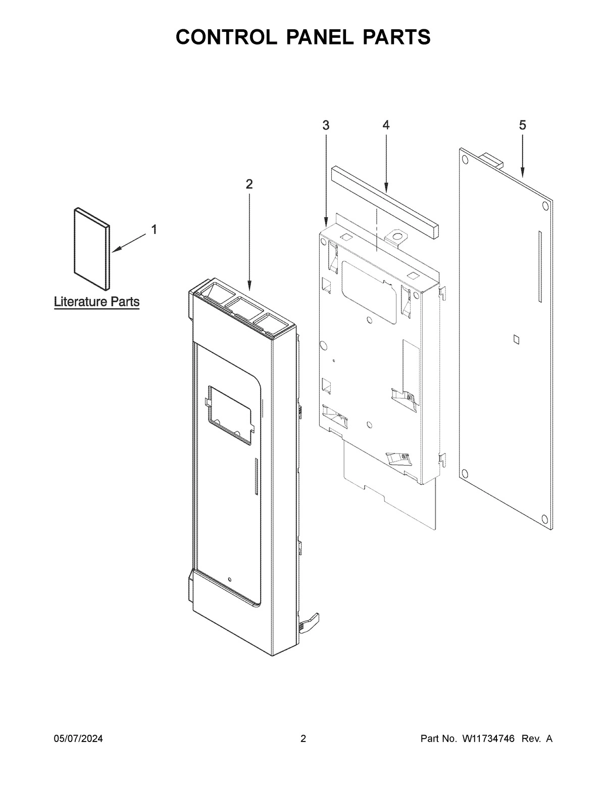 02 - CONTROL PANEL PARTS