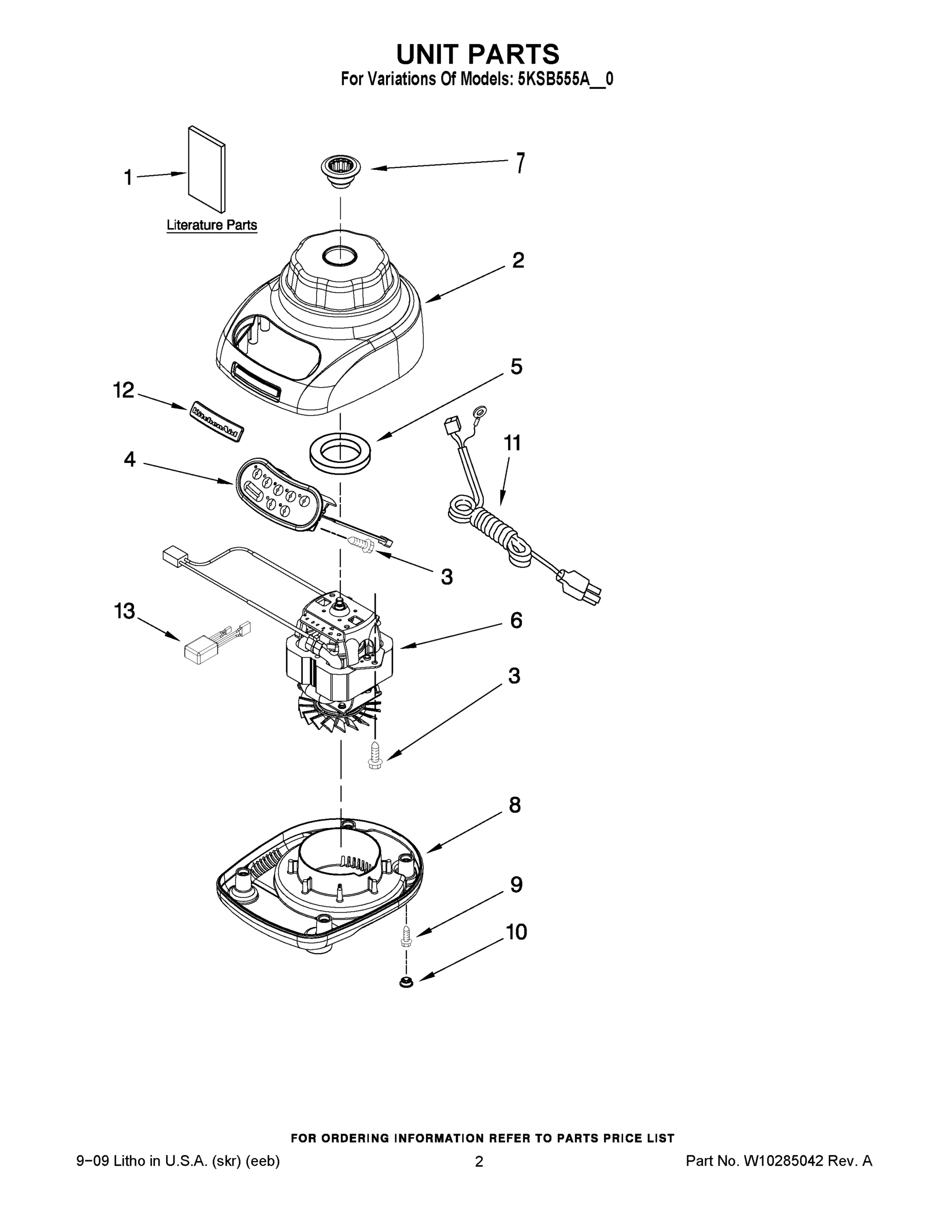 01 - UNIT PARTS