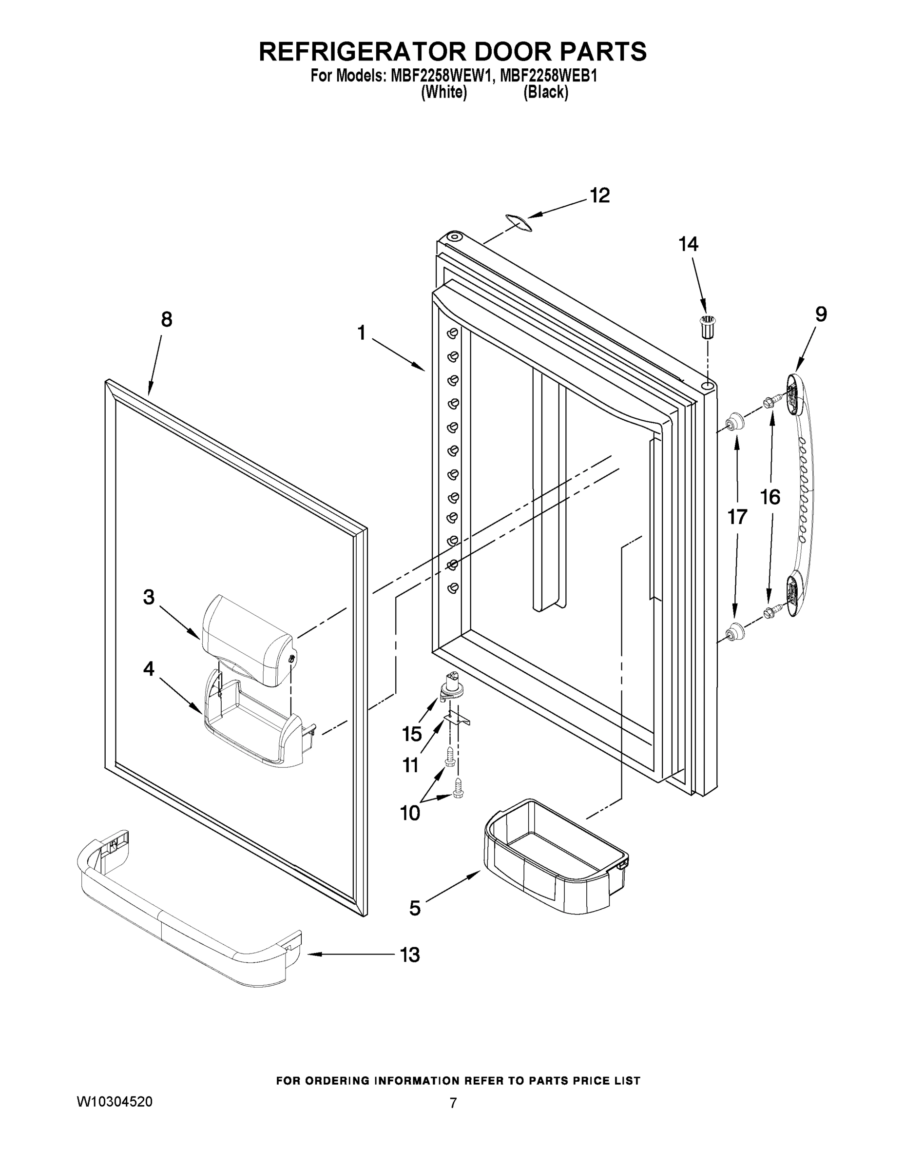 05 - REFRIGERATOR DOOR PARTS