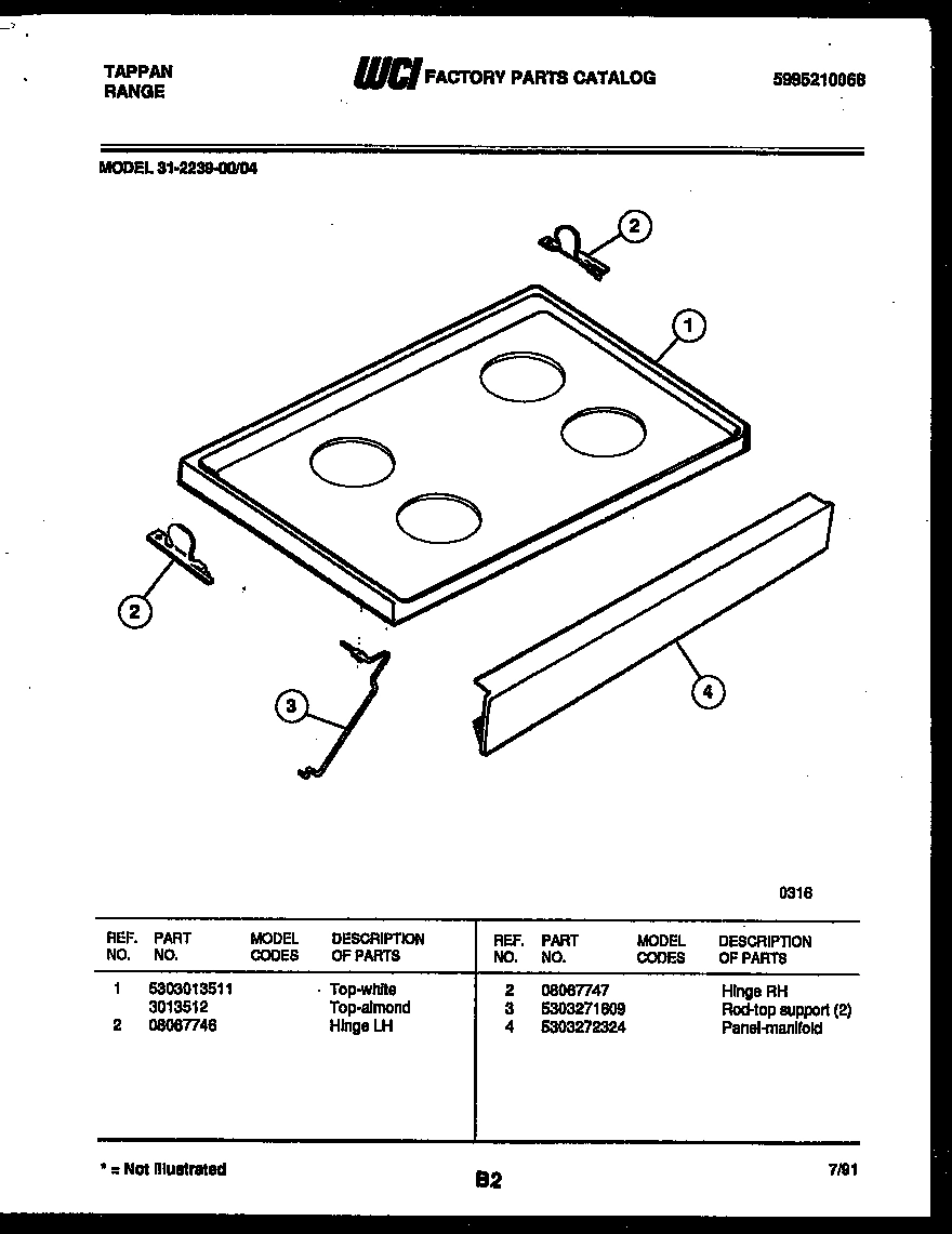 07 - COOKTOP PARTS