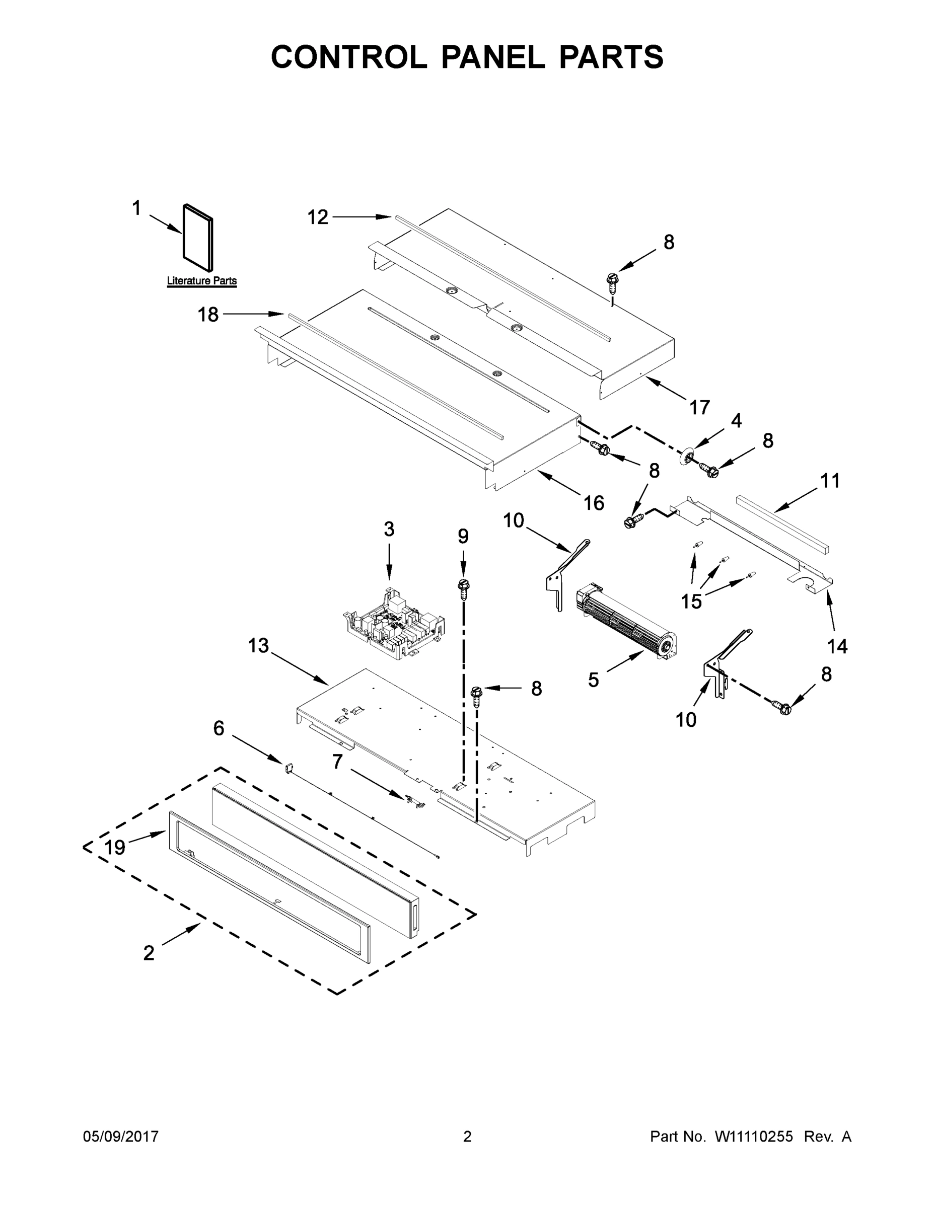 02 - CONTROL PANEL PARTS