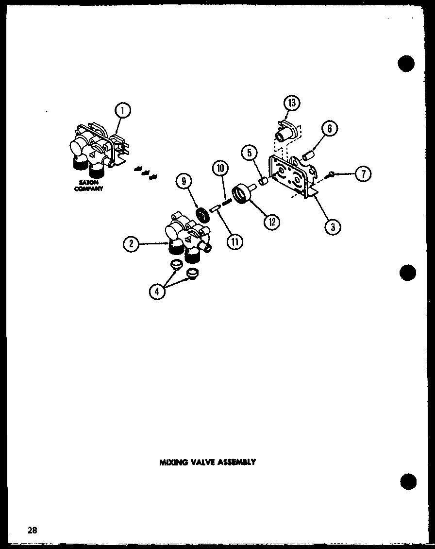 03 - MIXING VALVE ASSY