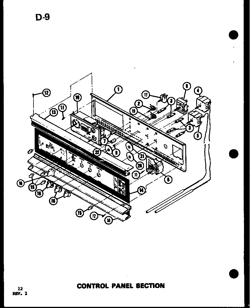 03 - CONTROL PANEL SECTION