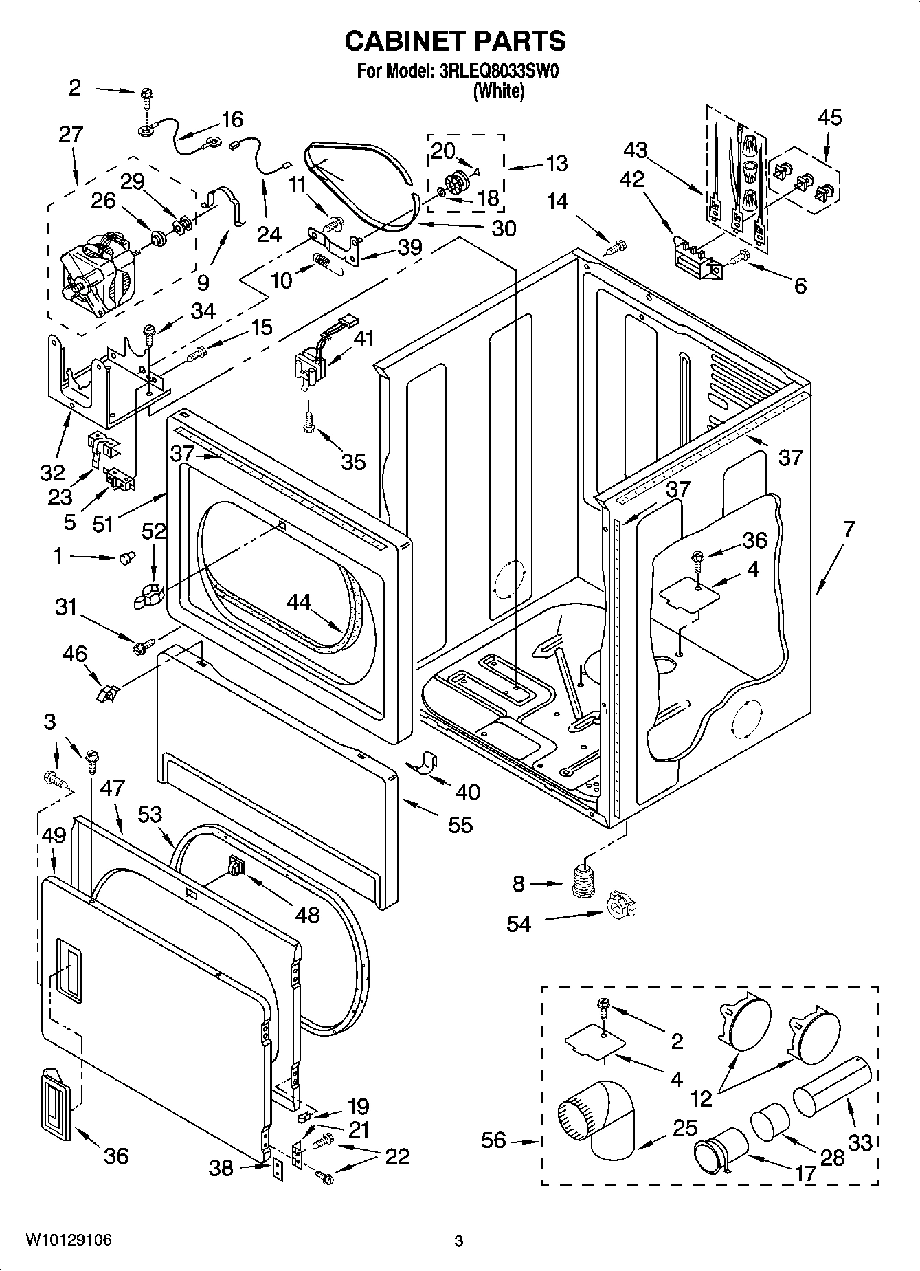 02 - CABINET PARTS
