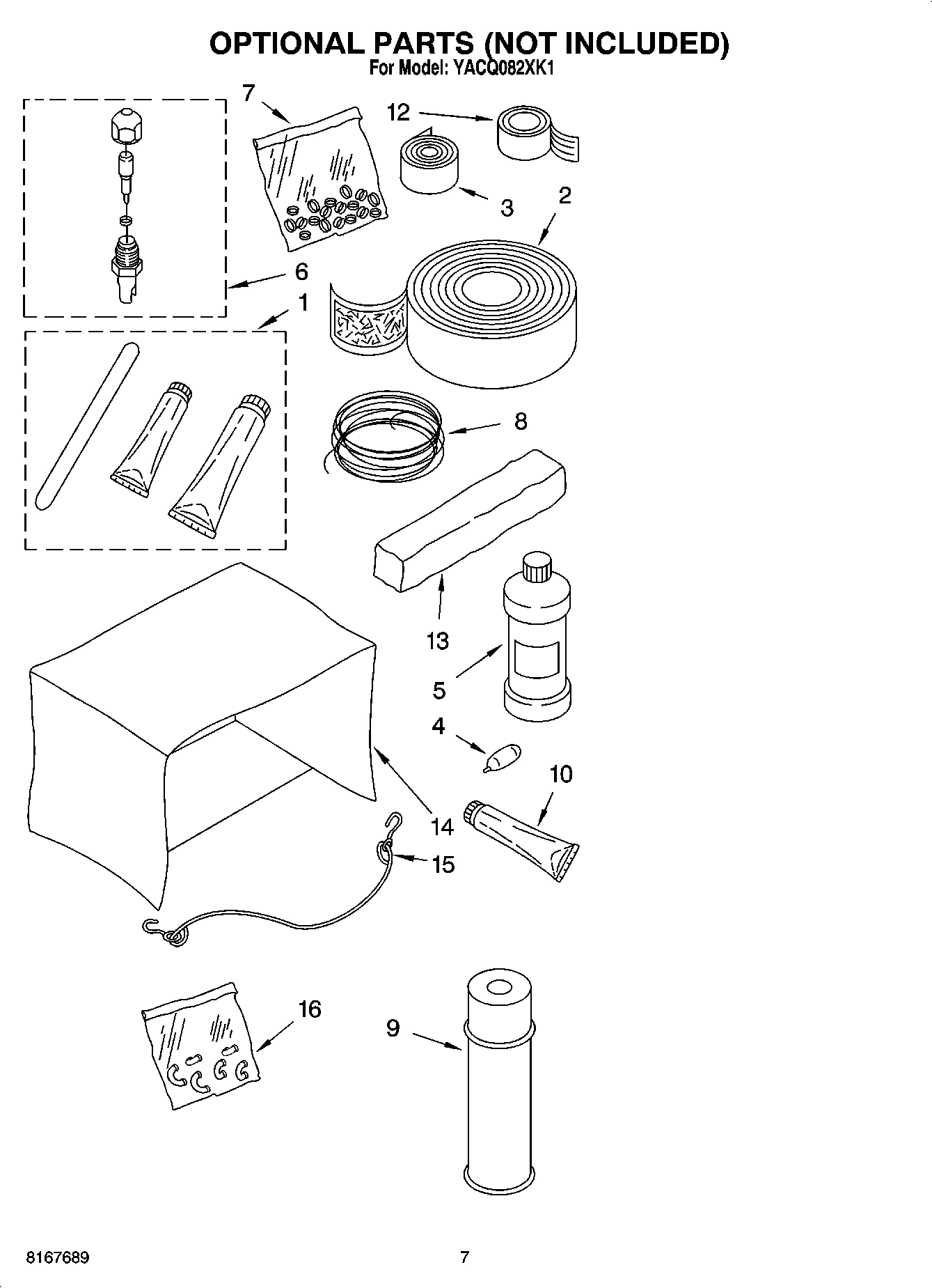 04 - OPTIONAL  PARTS (NOT INCLUDED)
