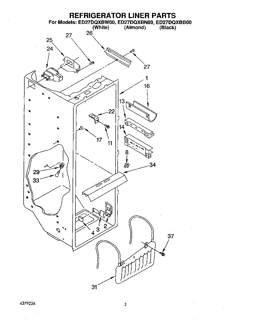 02 - REFRIGERATOR LINER