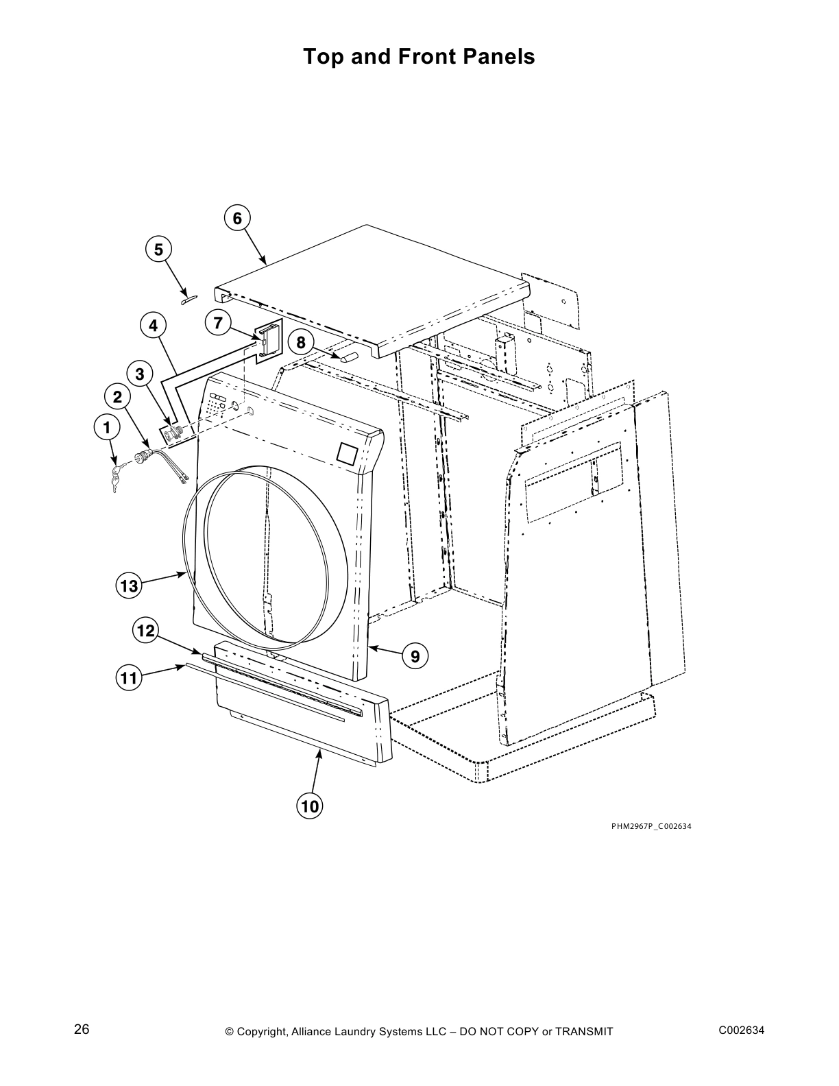 Top and Front Panels