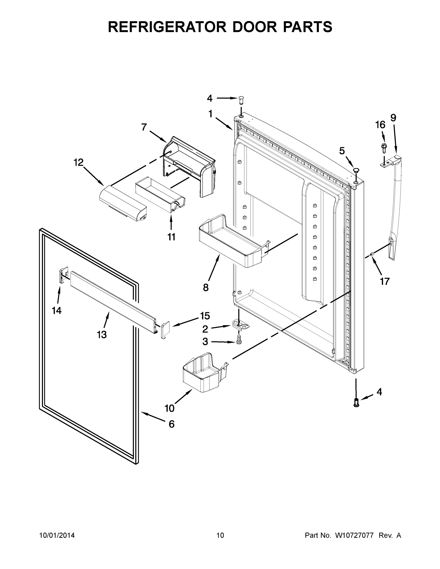 06 - REFRIGERATOR DOOR PARTS