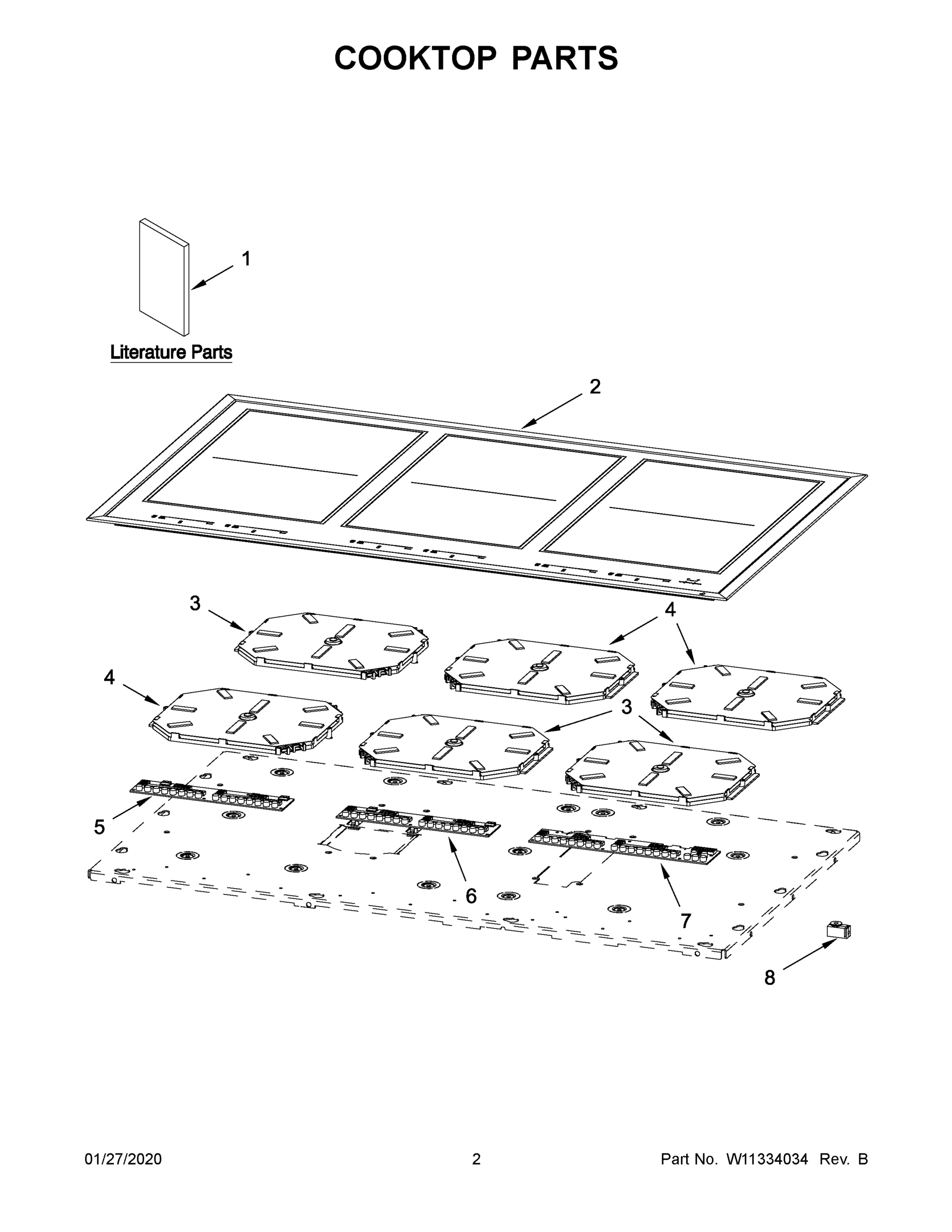 02 - COOKTOP PARTS