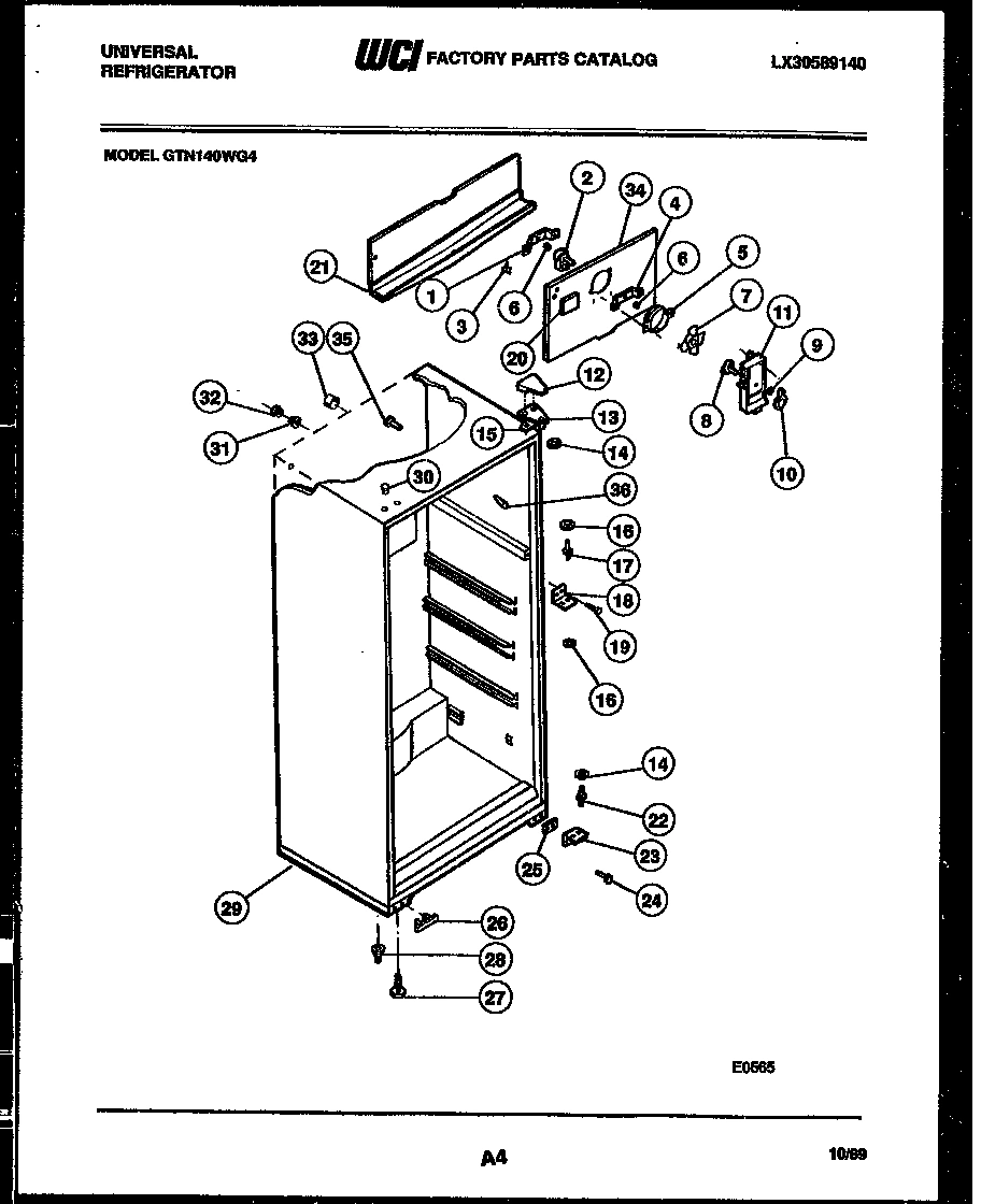 03 - CABINET PARTS