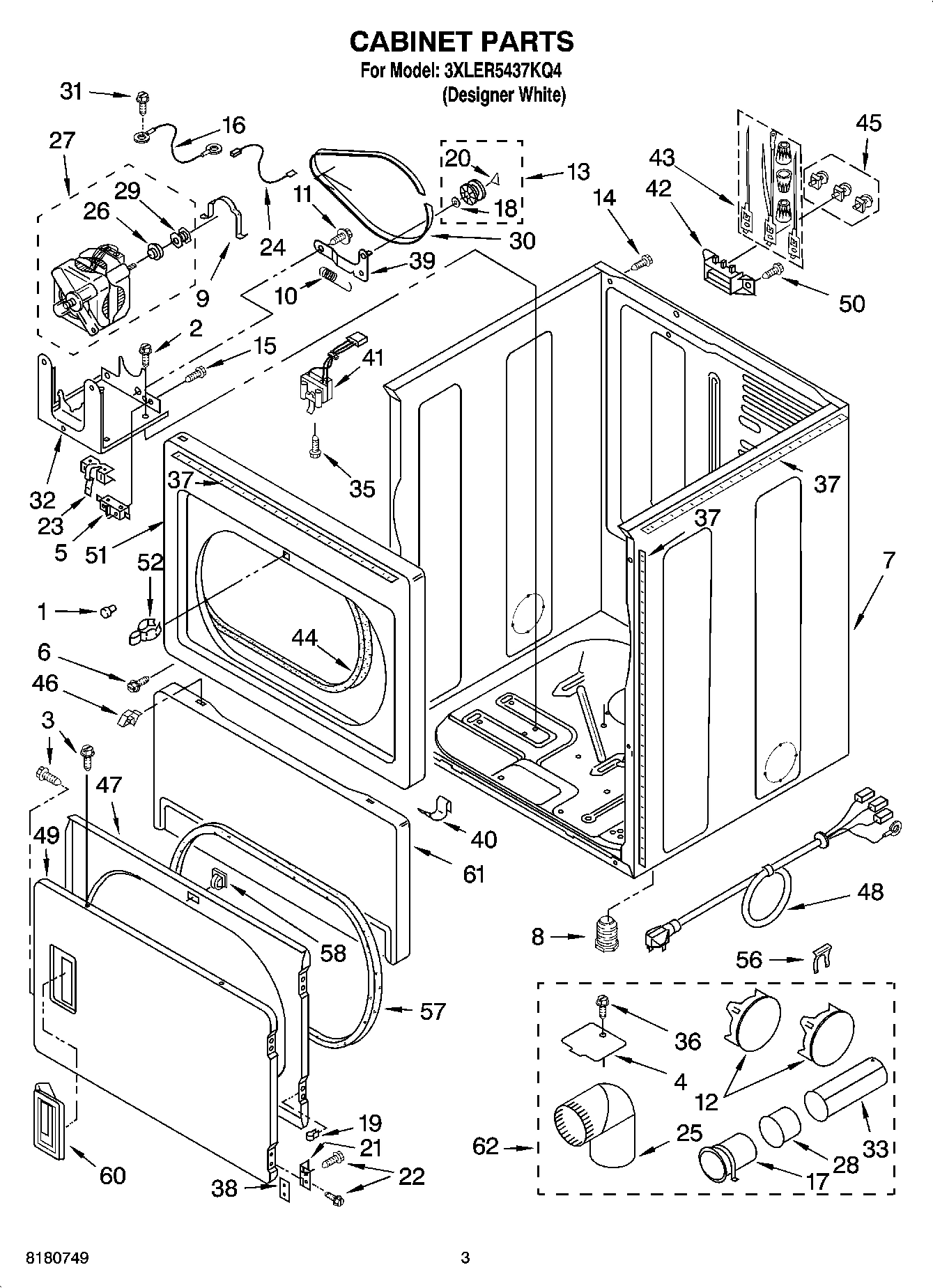 02 - CABINET PARTS