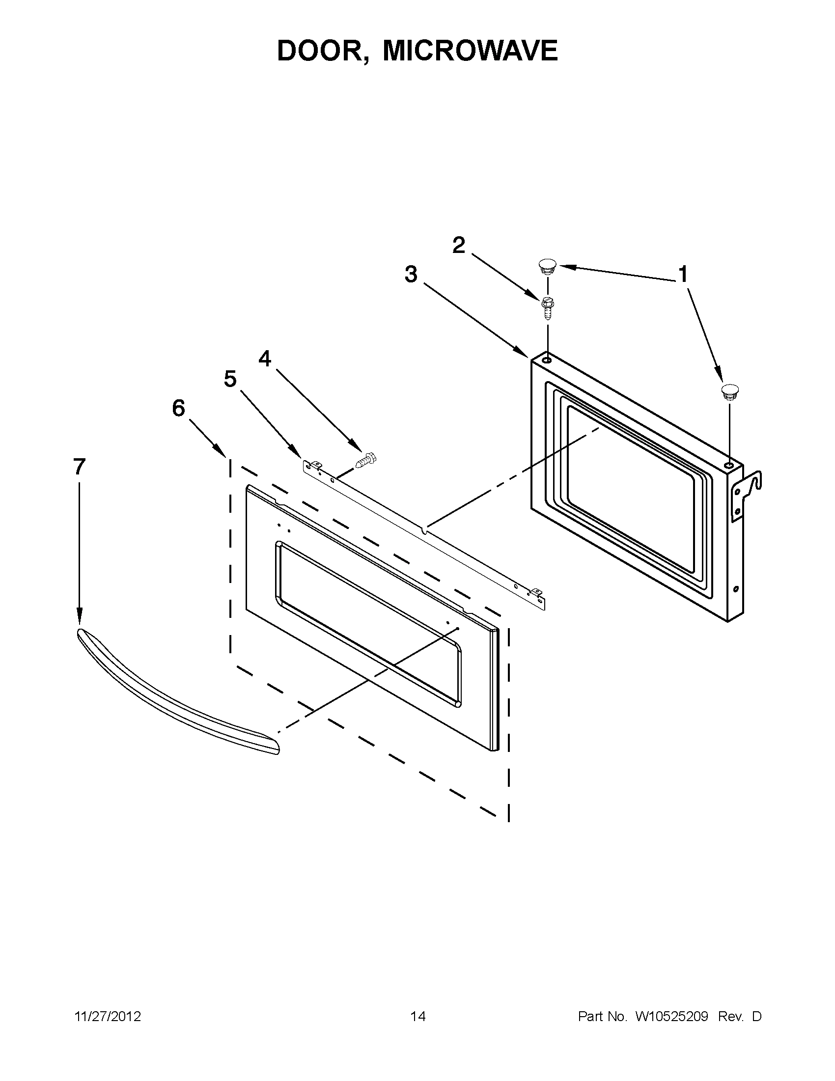 07 - DOOR, MICROWAVE