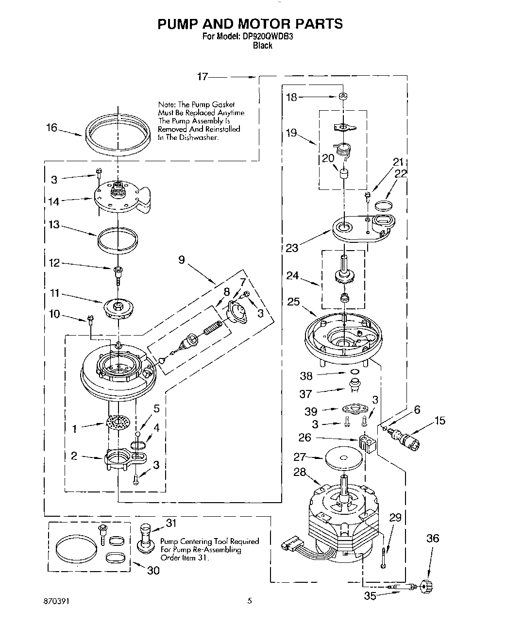 05 - PUMP AND MOTOR