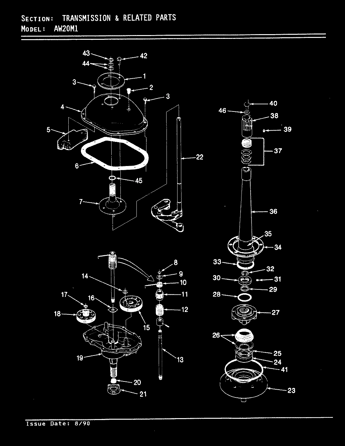 08 - TRANSMISSION (ORIG/REV. A-D)