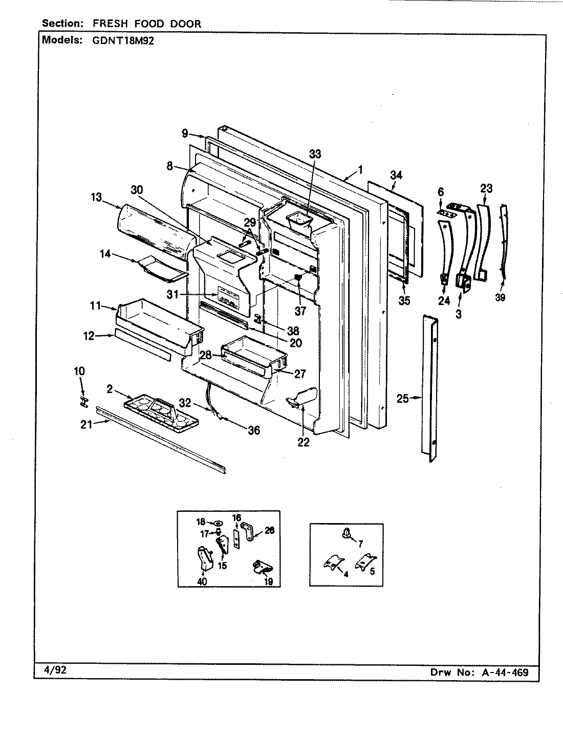 05 - FRESH FOOD DOOR