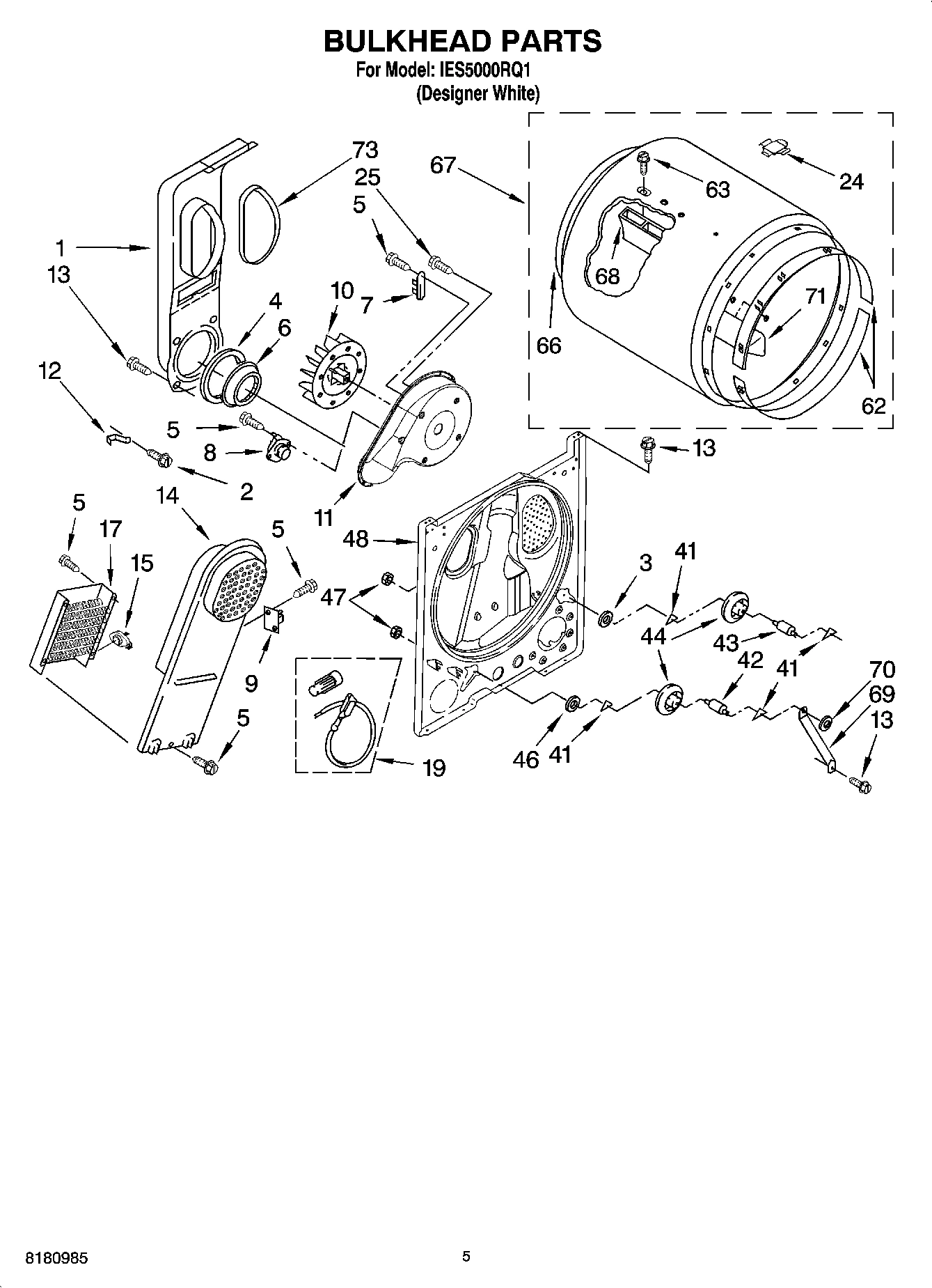03 - BULKHEAD PARTS, OPTIONAL PARTS (NOT INCLUDED)