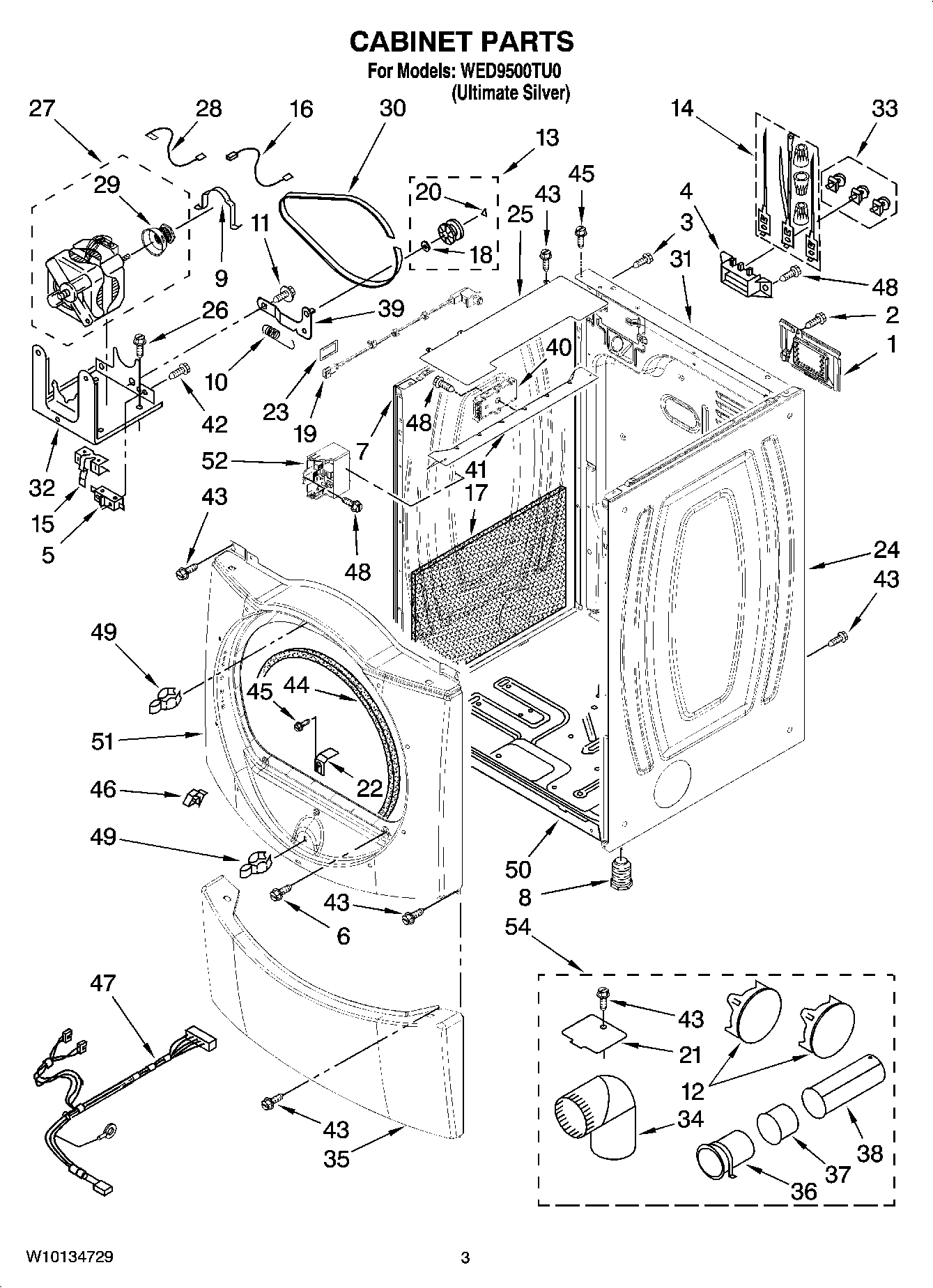 02 - CABINET PARTS