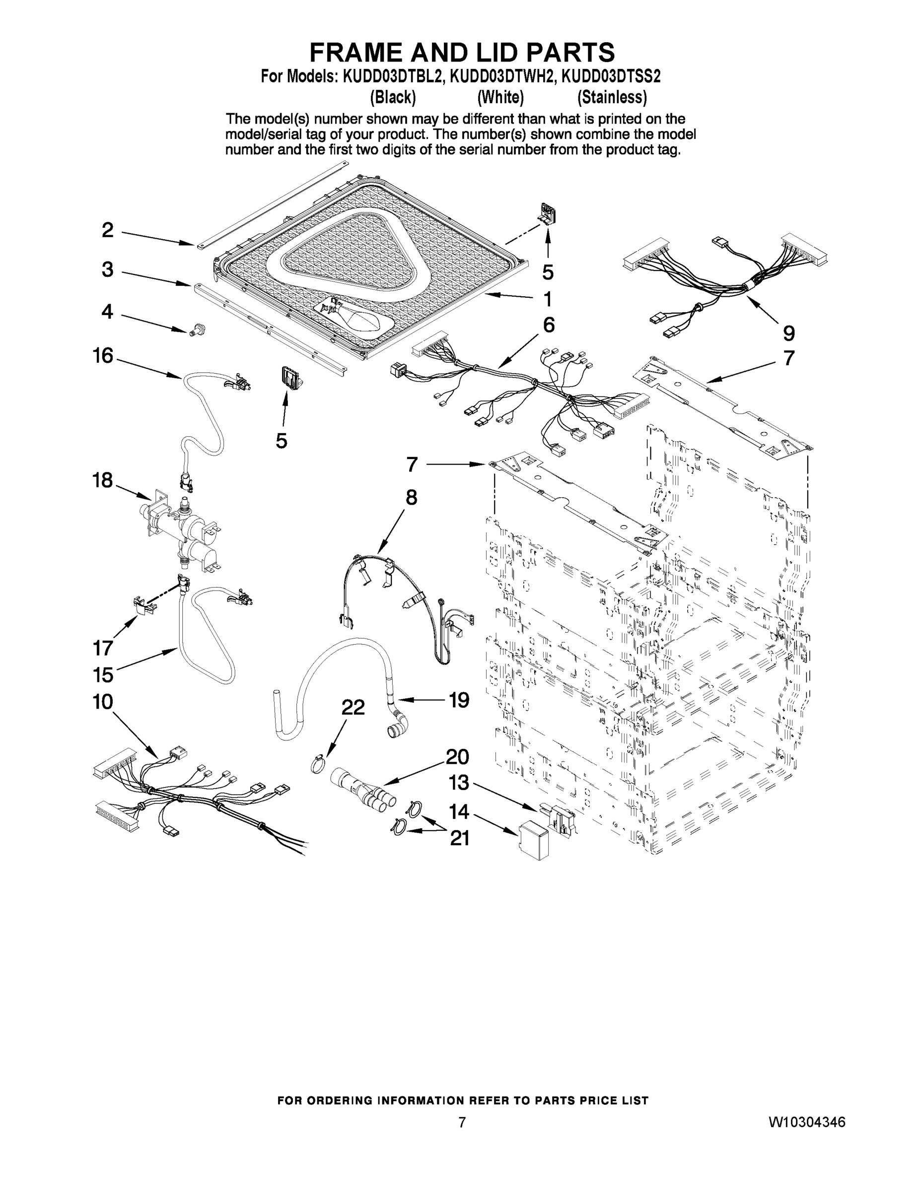 05 - FRAME AND LID PARTS