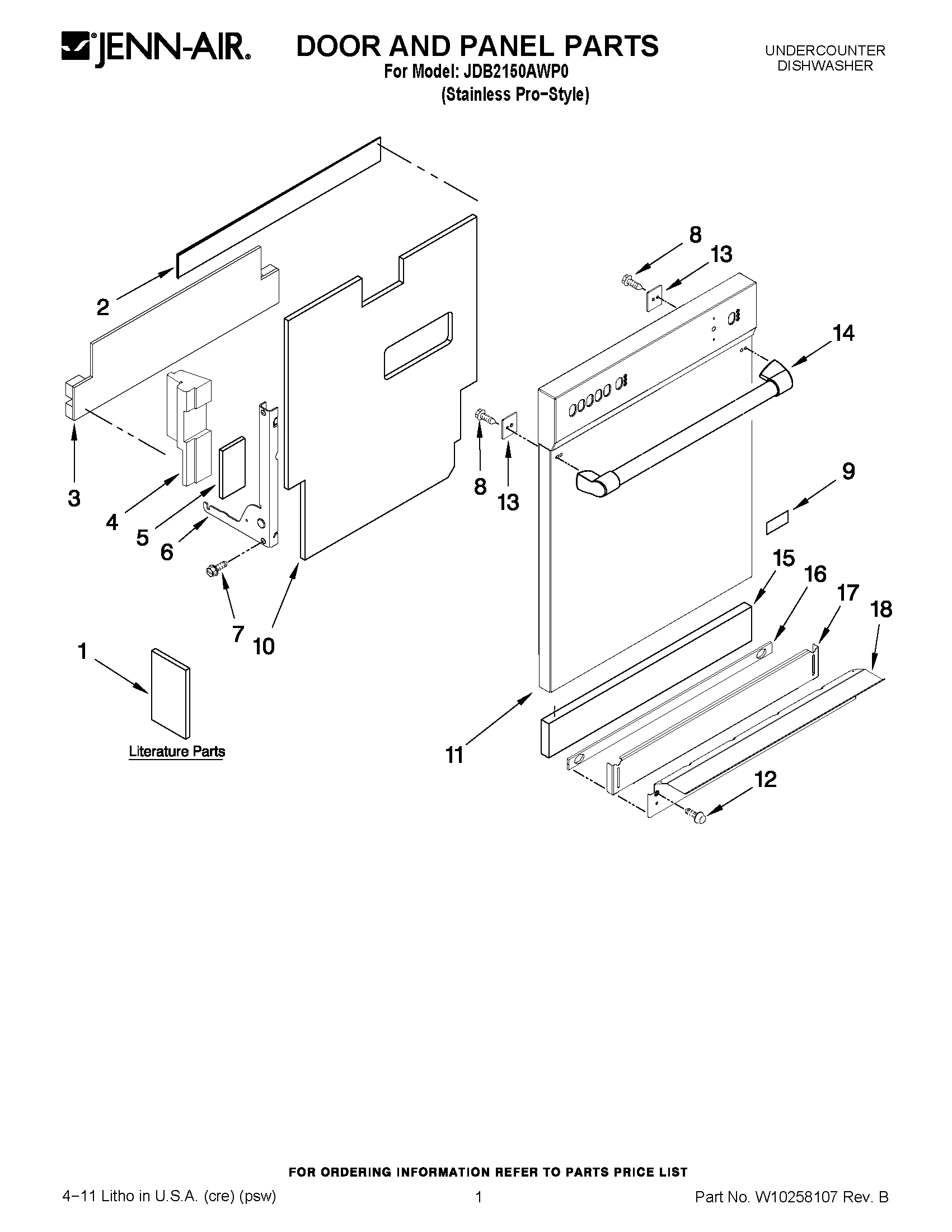 01 - DOOR AND PANEL PARTS