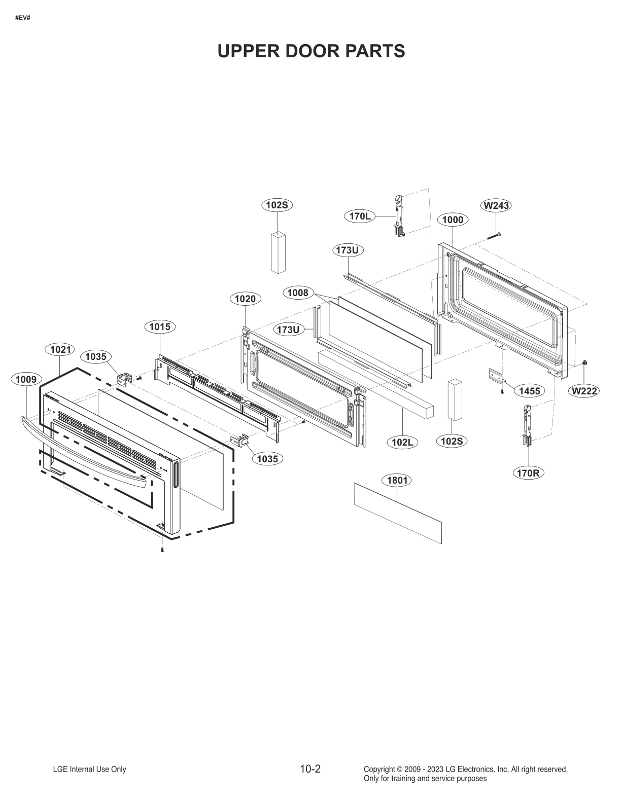 UPPER DOOR PARTS