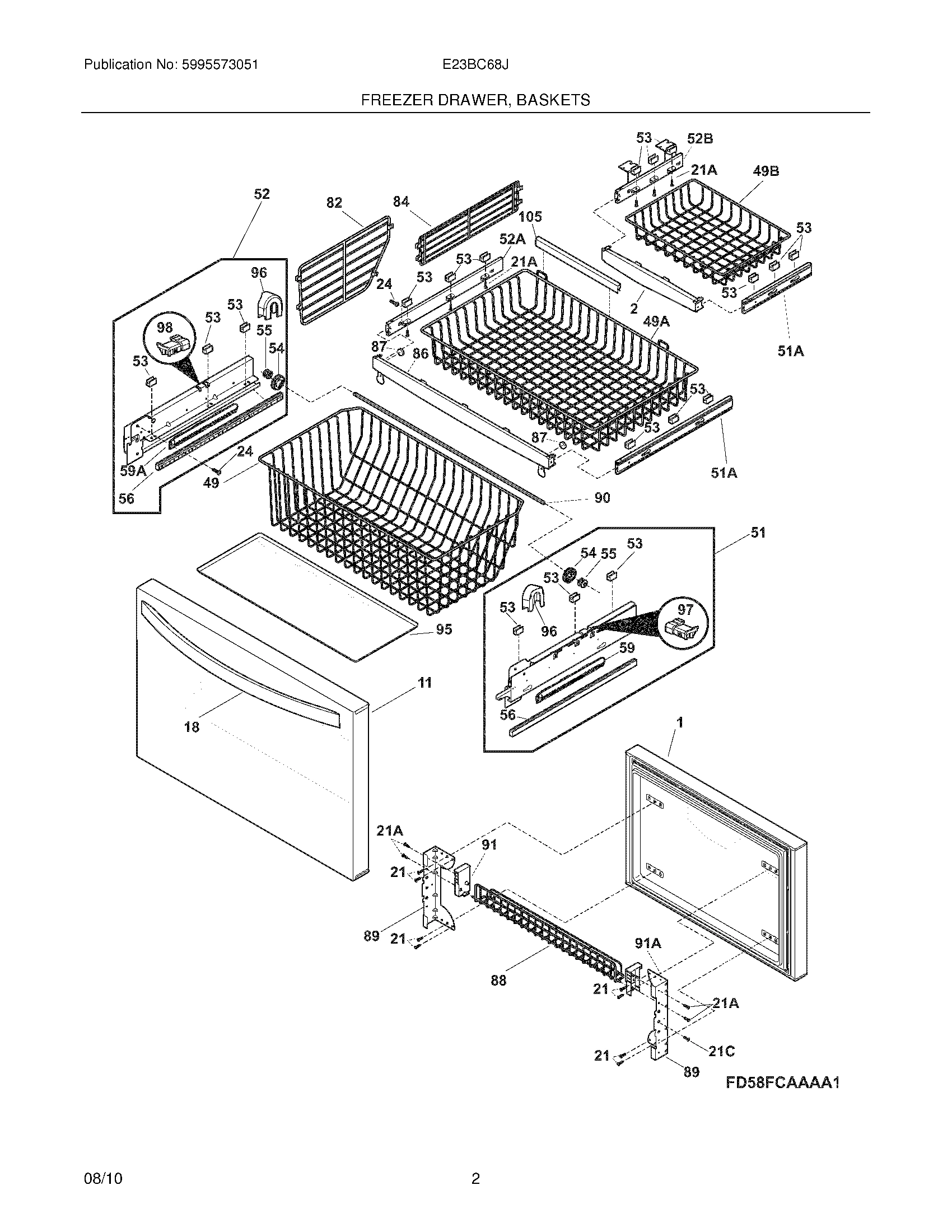 03 - FREEZER DRAWER - BASKET