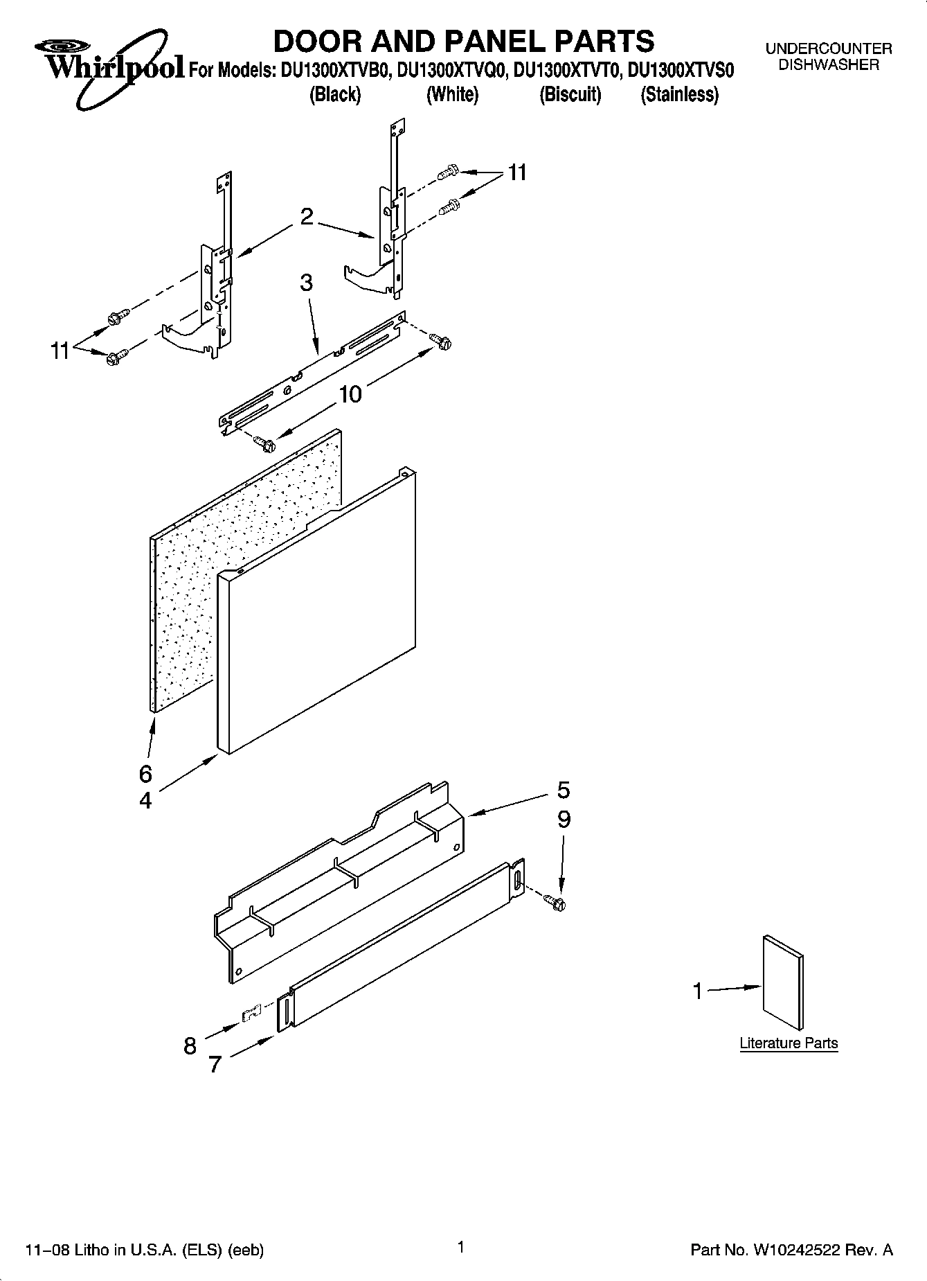 01 - DOOR AND PANEL PARTS