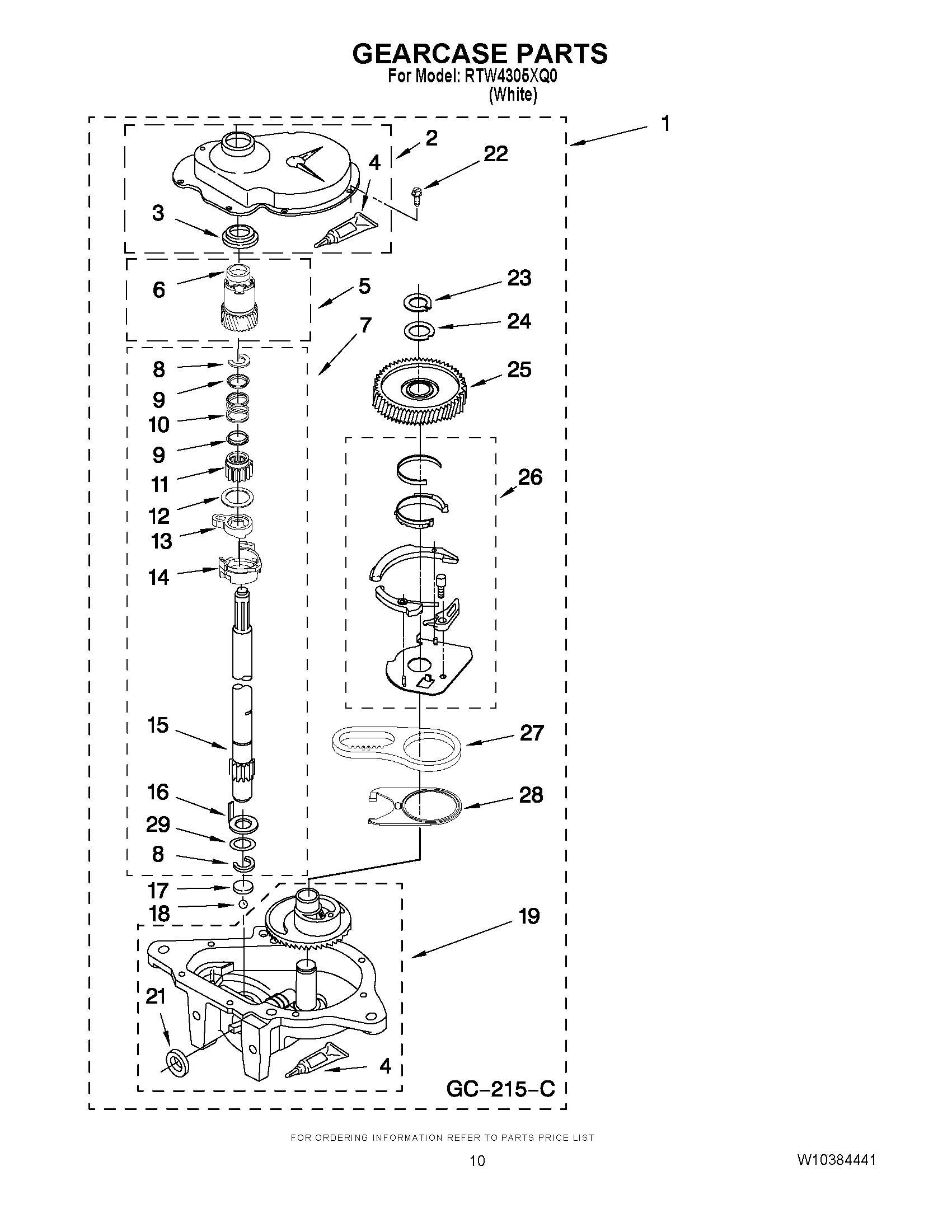 07 - GEARCASE PARTS
