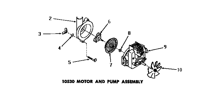 01 - 10530 MOTOR & PUMP ASSY