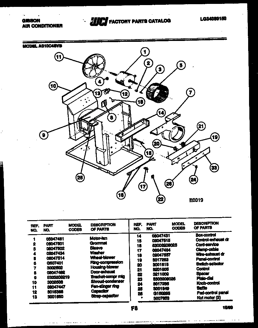 03 - ELECTRICAL AND AIR HANDLING PARTS