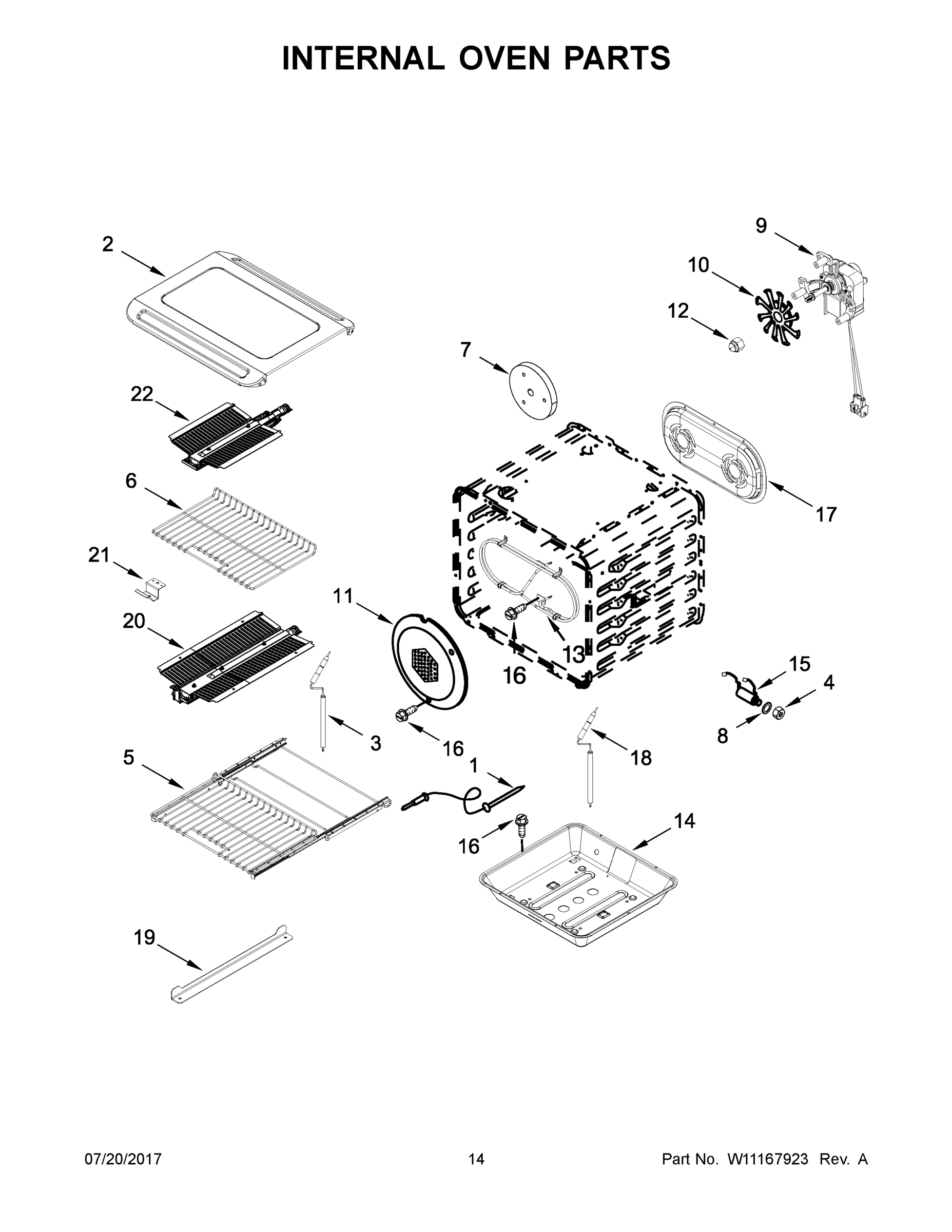 08 - INTERNAL OVEN PARTS